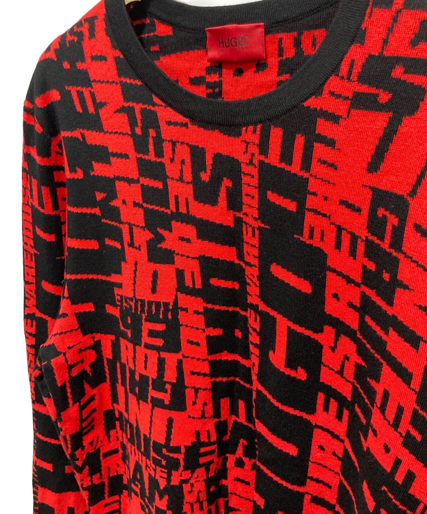 中古・古着通販】HUGO BOSS (ヒューゴ ボス) コレクションスローガン 