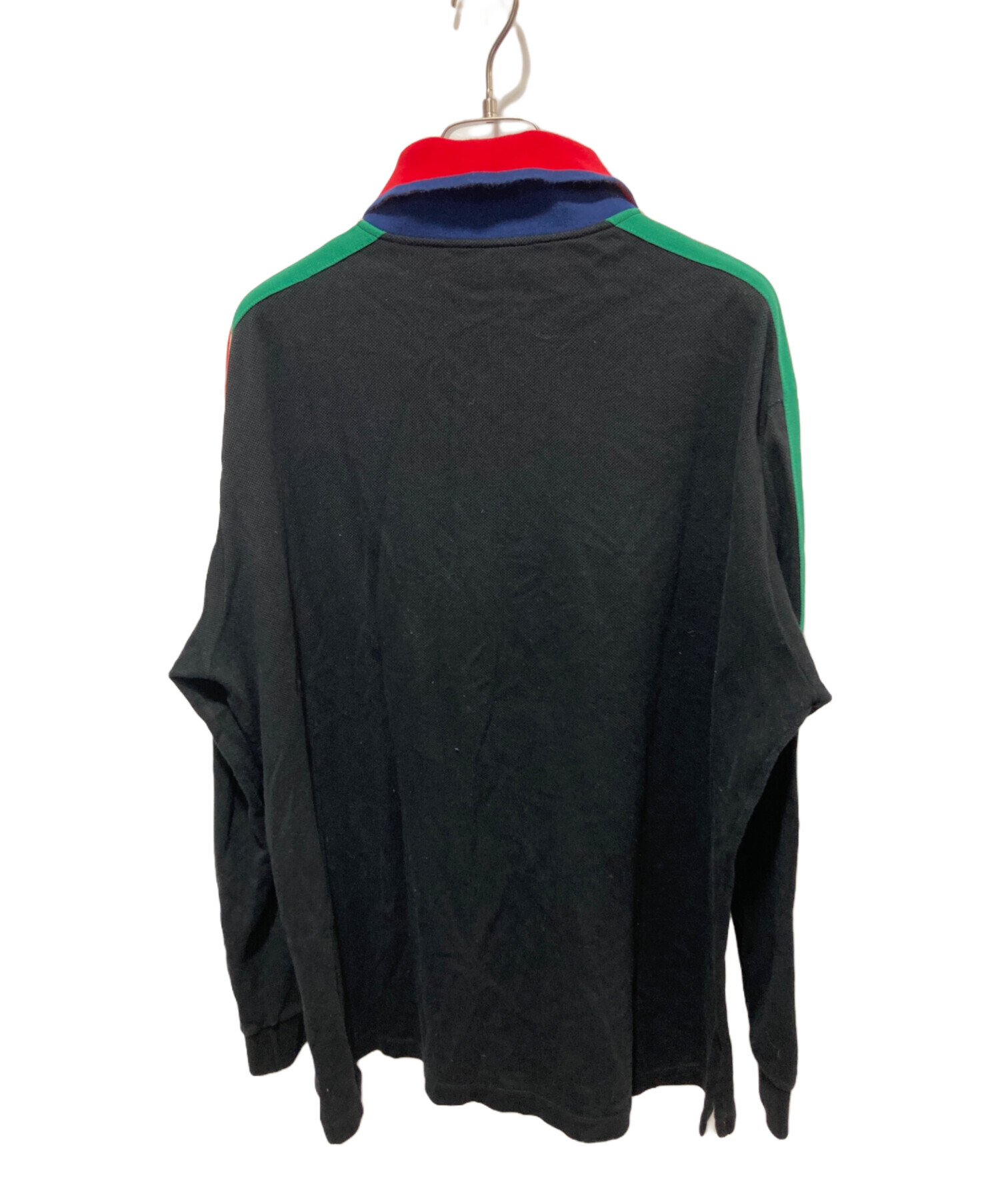 中古・古着通販】GUCCI (グッチ) アームロゴラインスリーブポロシャツ