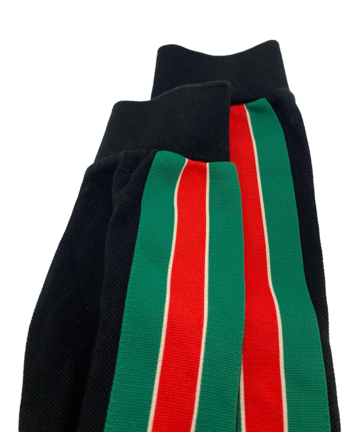 中古・古着通販】GUCCI (グッチ) アームロゴラインスリーブポロシャツ