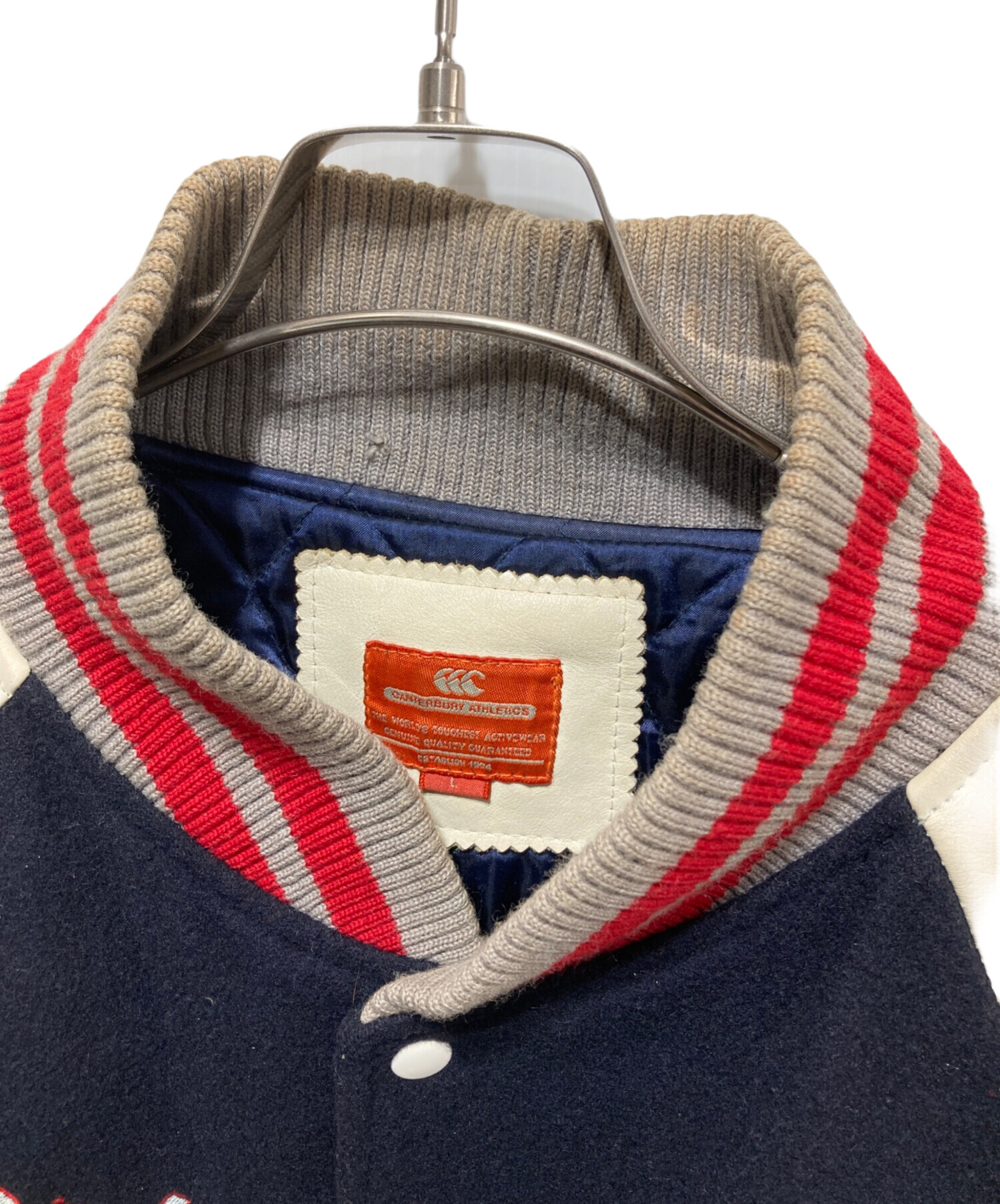 中古・古着通販】CANTERBURY (カンタベリー) スタジャン ネイビー