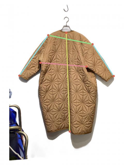 RIM.ARK キルティングカバードコート ブラック 36 中古・古着通販】RIM.ARK (リムアーク) キルティングカバードコート