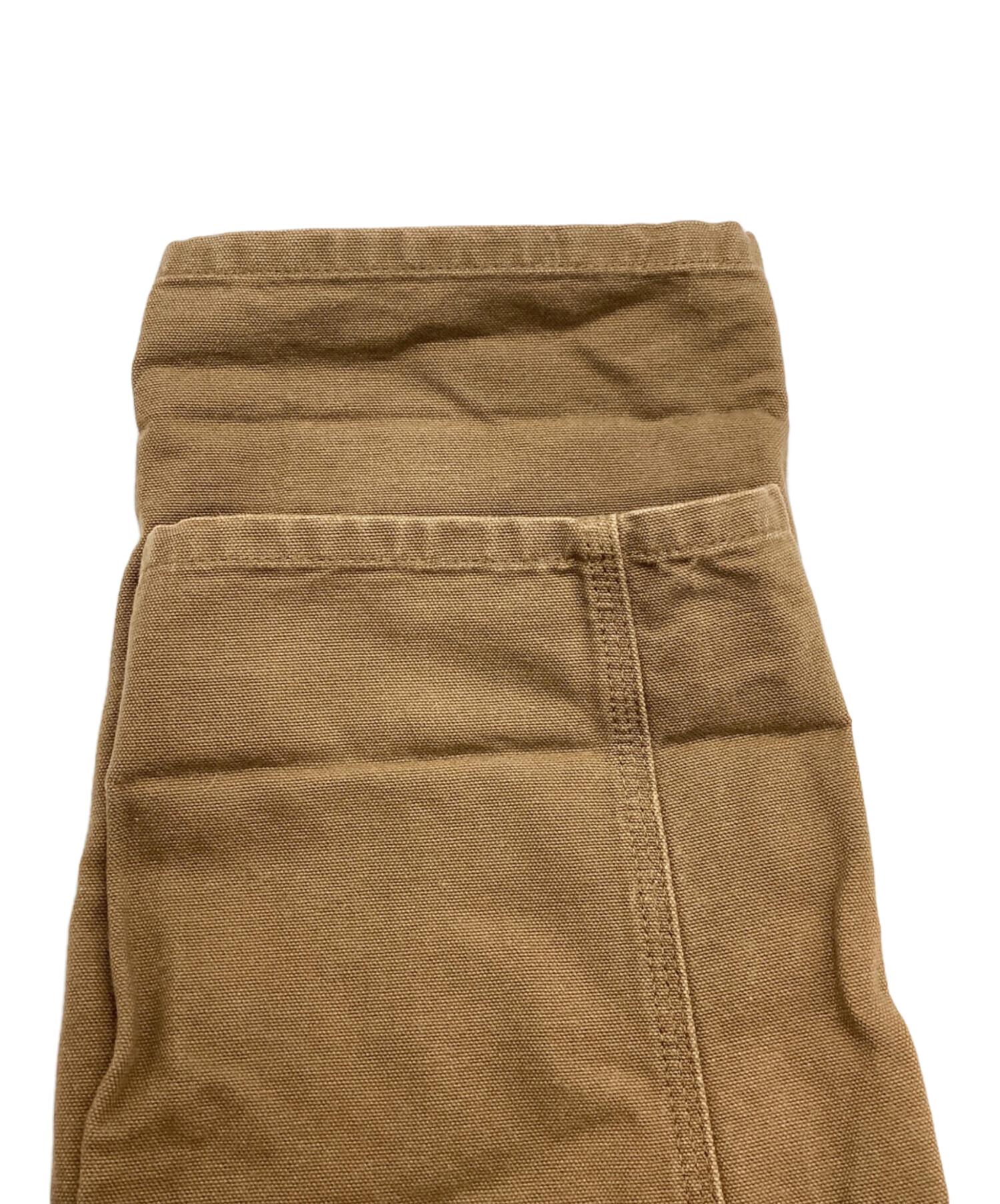 中古・古着通販】CarHartt (カーハート) ビブオーバーオール ベージュ