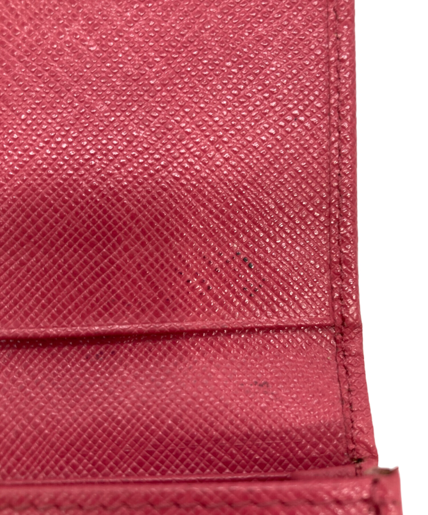 中古・古着通販】PRADA (プラダ) カードケース/SAFFIANO TRIANGLE