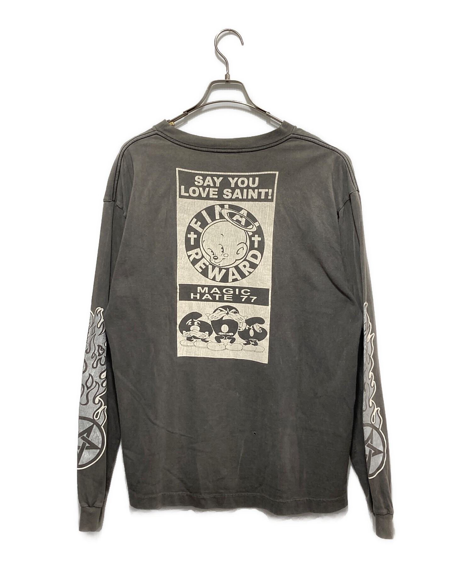 中古・古着通販】SAINT MICHAEL (セントマイケル) LS TEE / FIRE BABY 