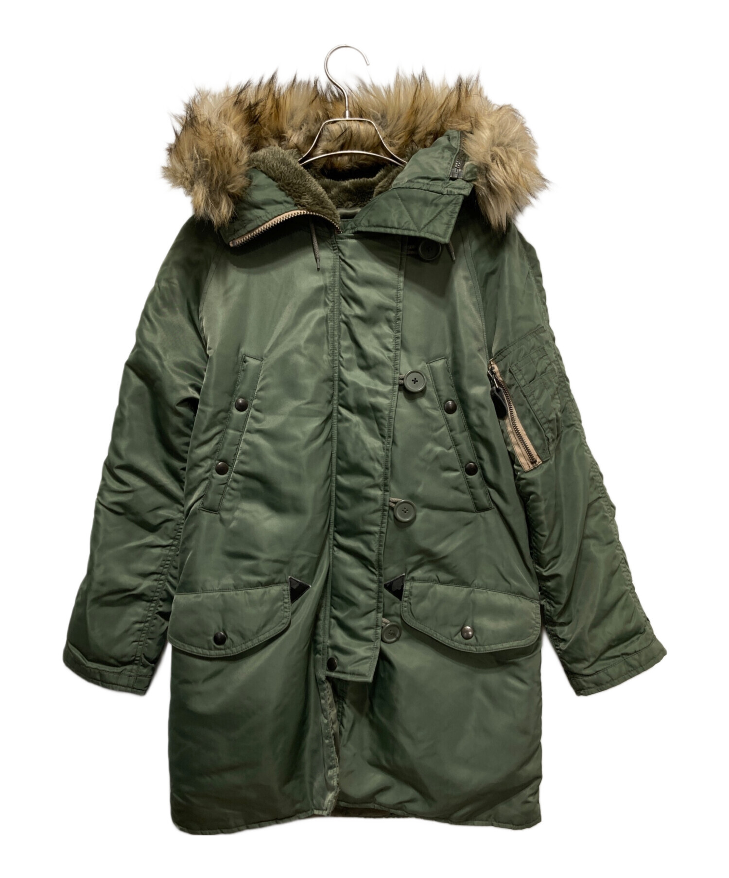 中古・古着通販】AVIREX (アヴィレックス) N-3Bタイプコート グリーン