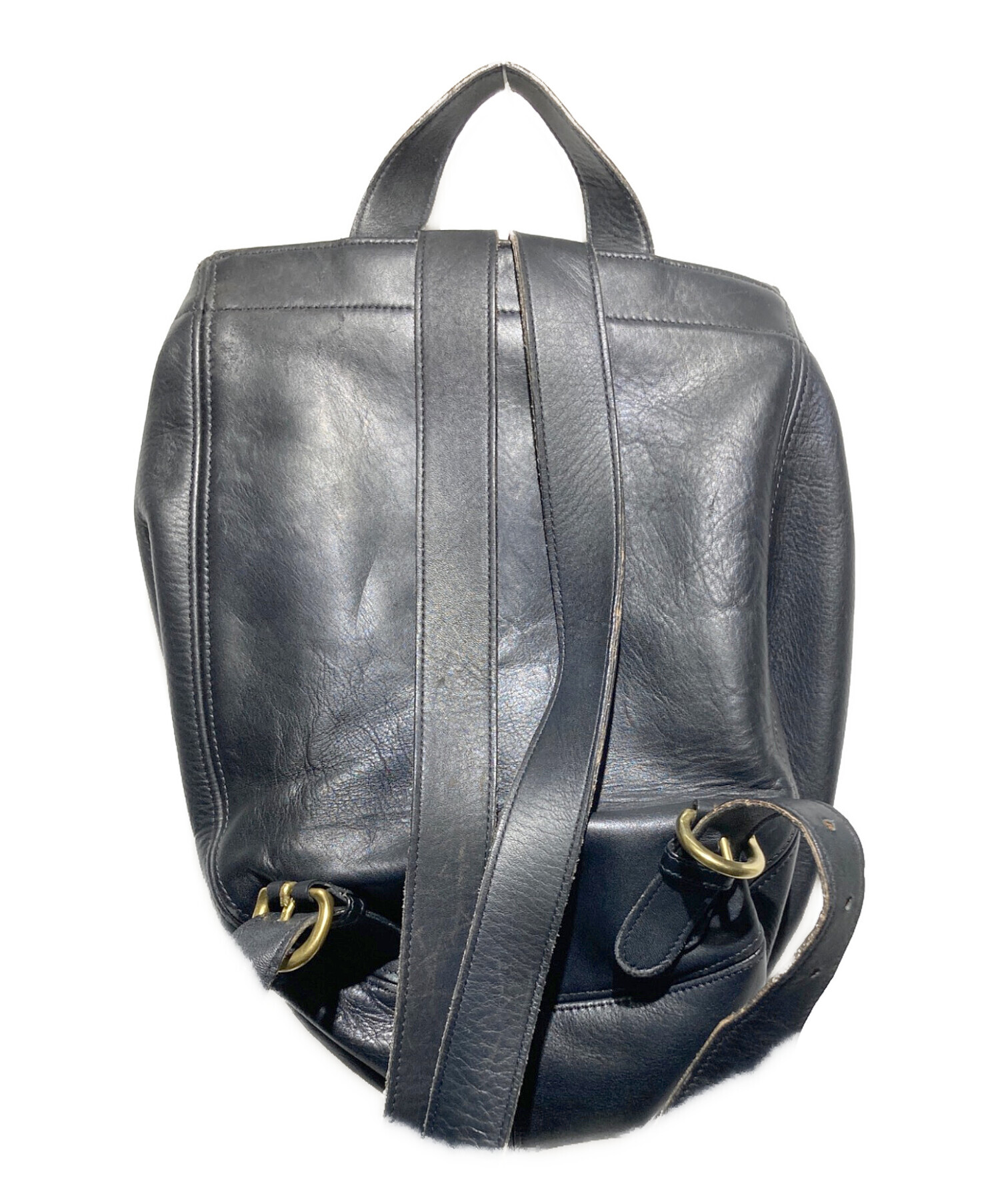中古・古着通販】COACH (コーチ) 【OLD】USA製レザーバックパック