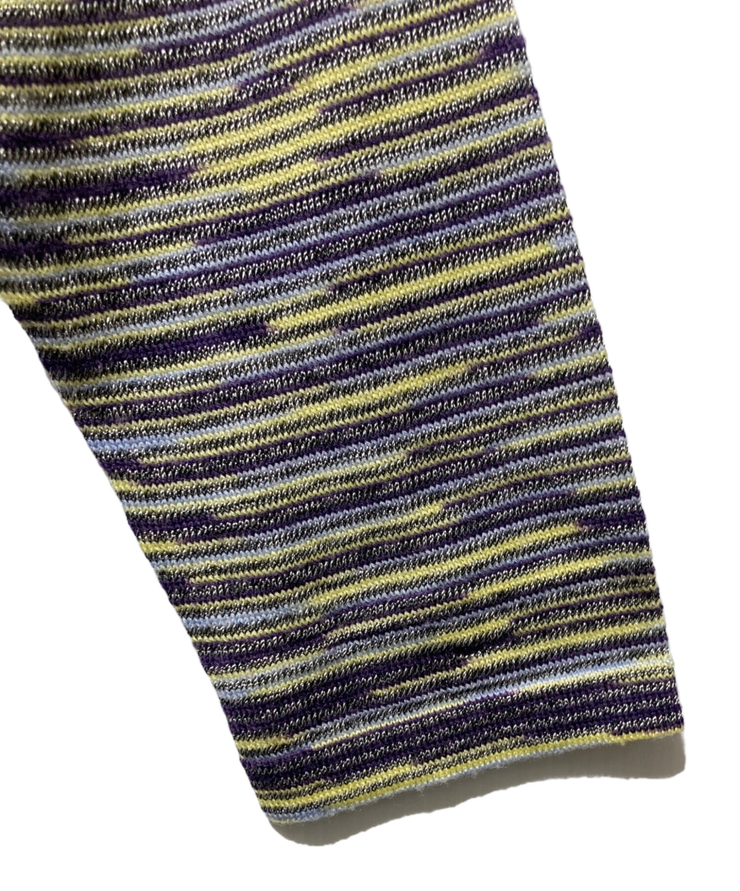 中古・古着通販】missoni (ミッソーニ) マルチボーダーカーディガン