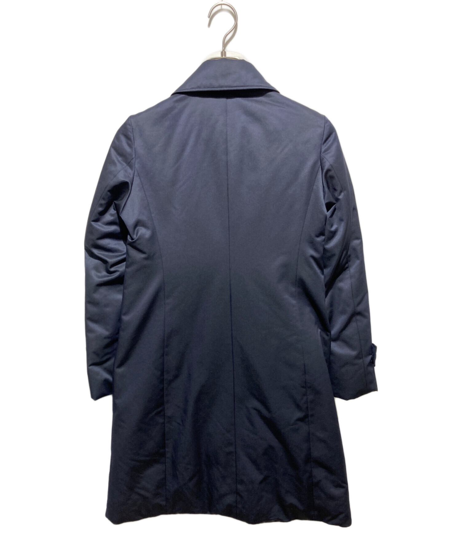 ◯良品　アイシービー　ICB トレンチ　ダウンコート　ネイビー　ダブルボタを 中古・古着通販】icB (アイシービー) Seamless トレンチ型ダウンコート