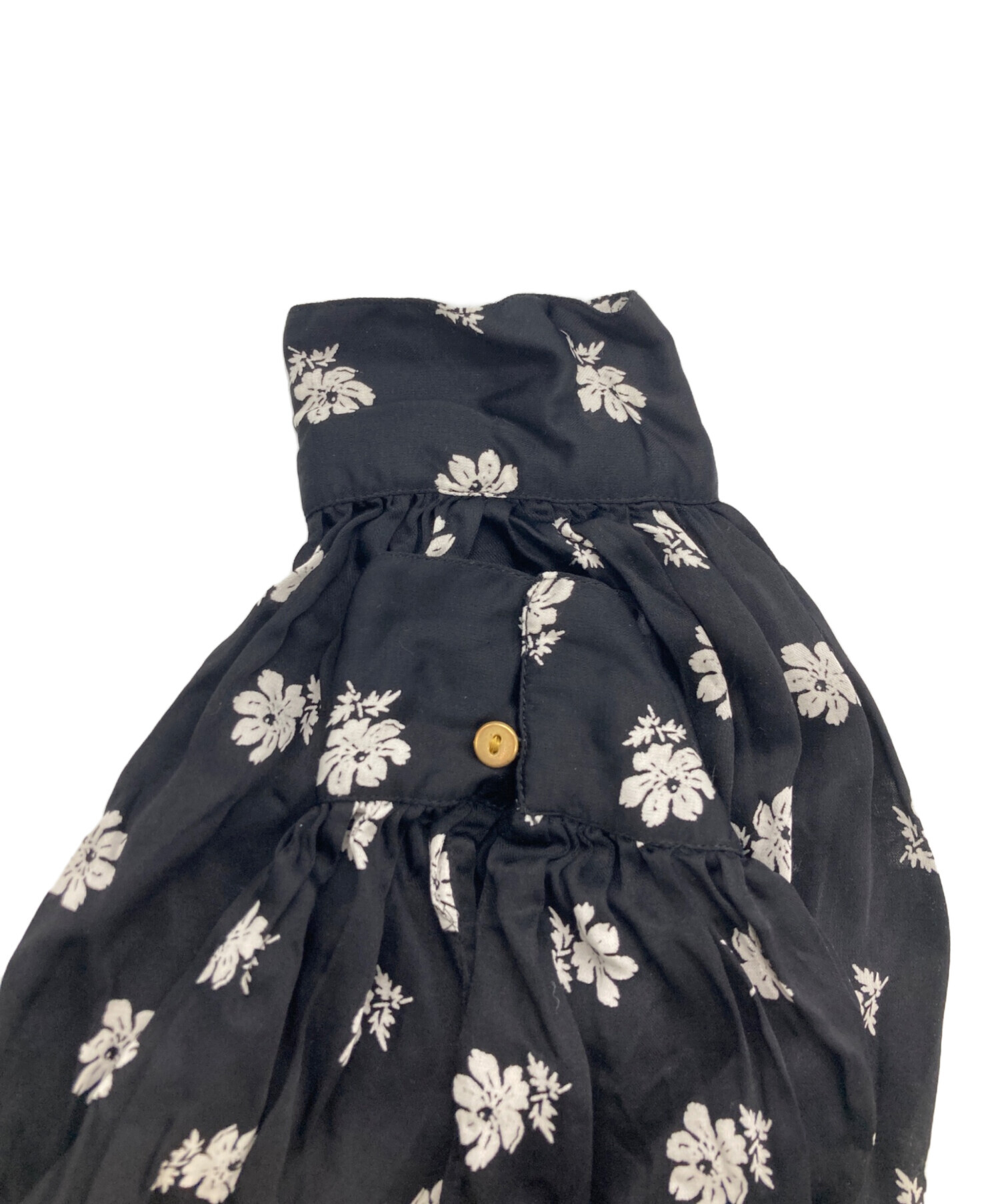 中古・古着通販】ne quittez pas (ヌキテパ) レーヨンサテン フラワー