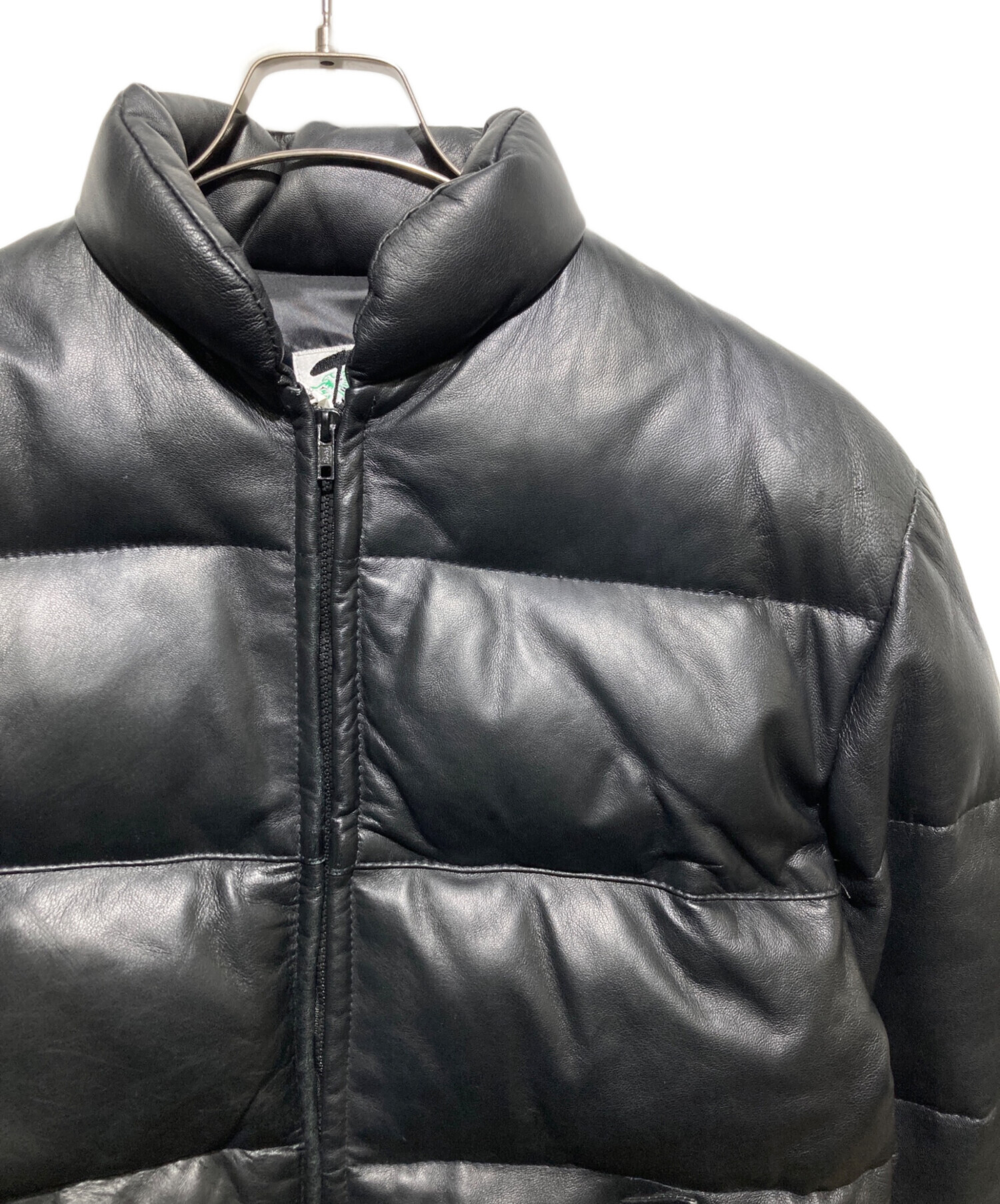 中古・古着通販】Schott (ショット) 214D レザーダウンジャケット 