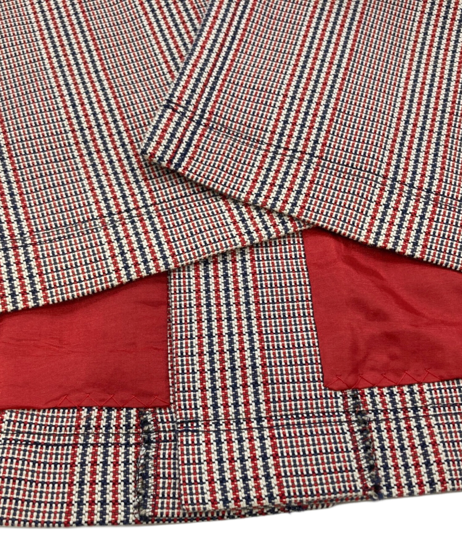 未使用級 バーバリーロンドン トレンコート 38 レッド チェック裏地 中古・古着通販】BURBERRY BLUE LABEL (バーバリーロンドンブルー