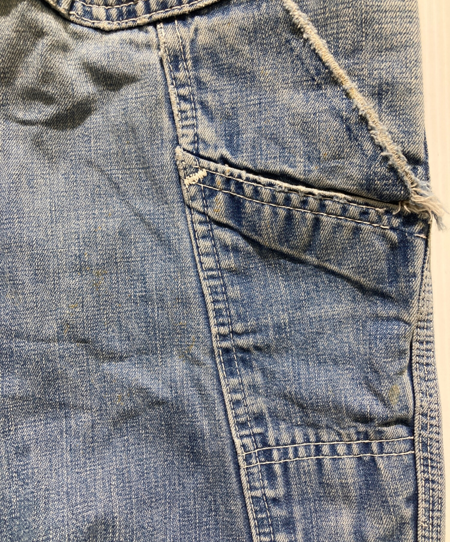 中古・古着通販】LEE (リー) 70's デニムオーバーオール インディゴ