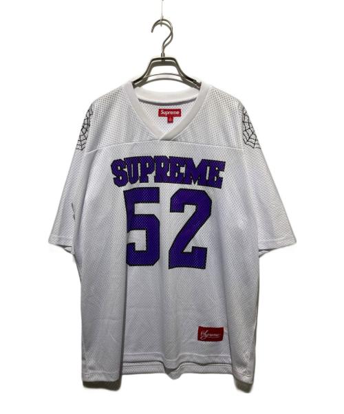 シャツ Supreme Spiderweb Football Jersey L 中古・古着通販】Supreme (シュプリーム) 22SS Spiderweb Football