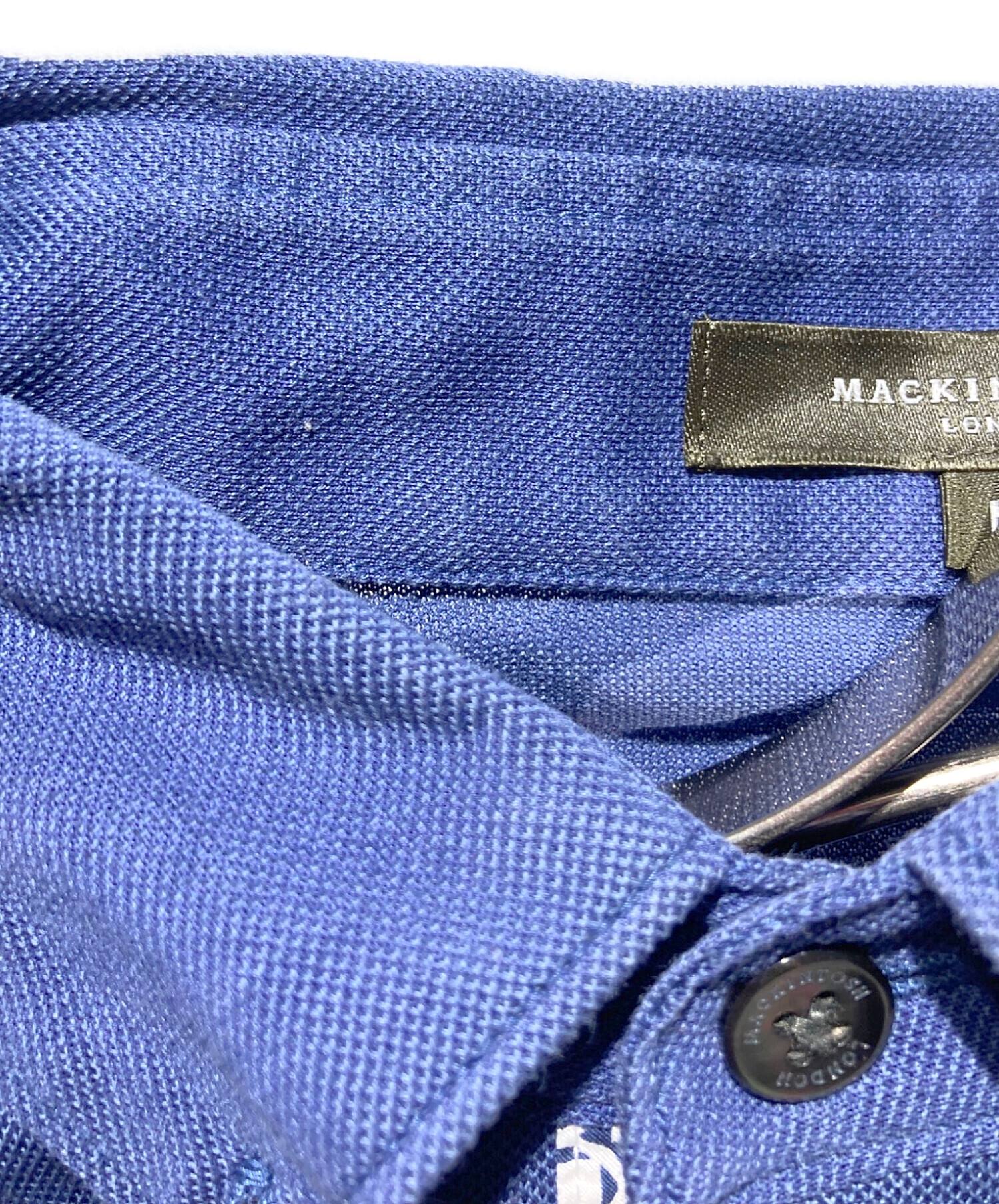 未使用級 マッキントッシュロンドン　チェック　ポロシャツ　ユニセックス　男女兼用 中古・古着通販】MACKINTOSH LONDON (マッキントッシュ ロンドン) BD