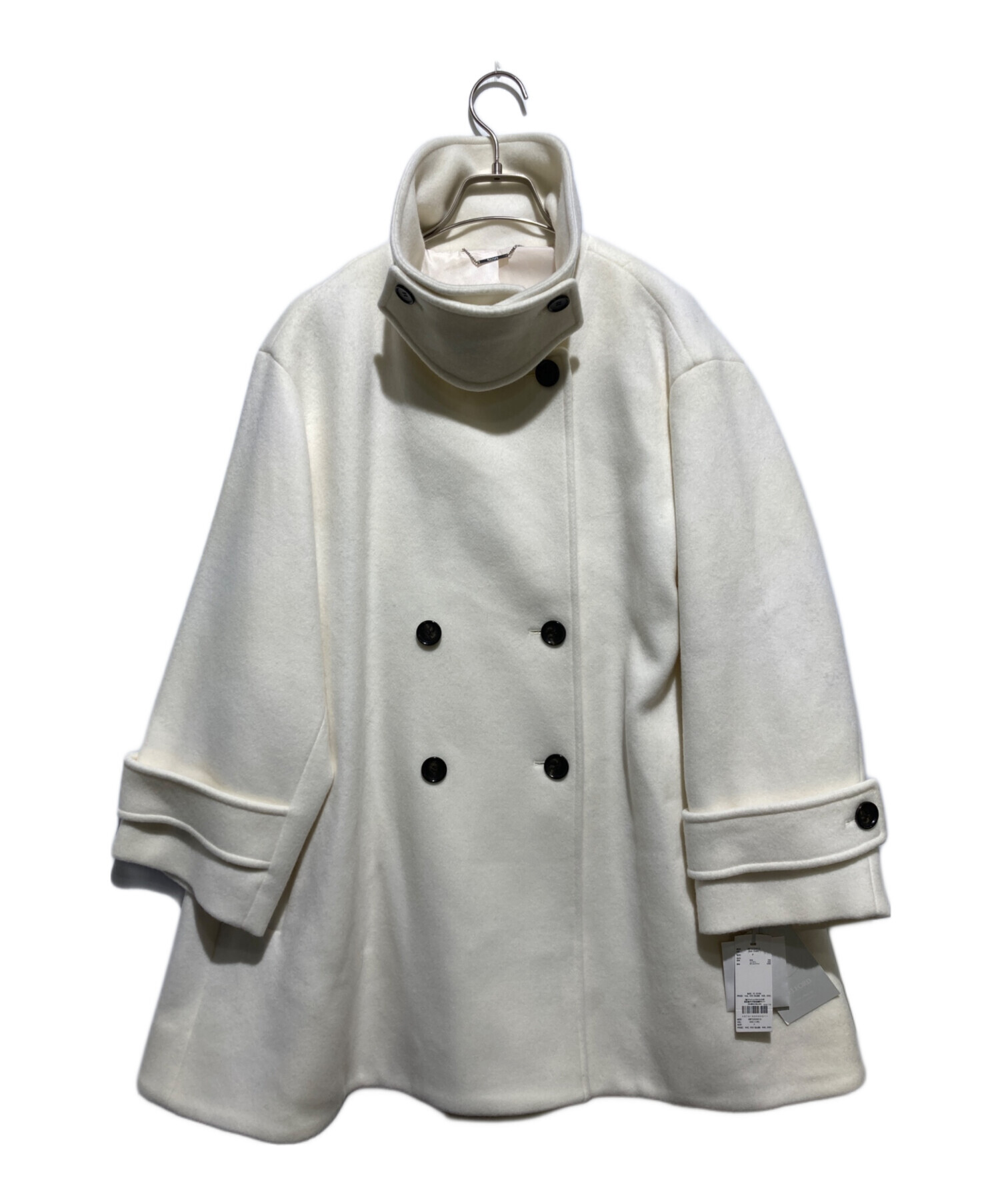 CELFORD Aラインウールミドルコート アイボリー セルフォード】⛄新作