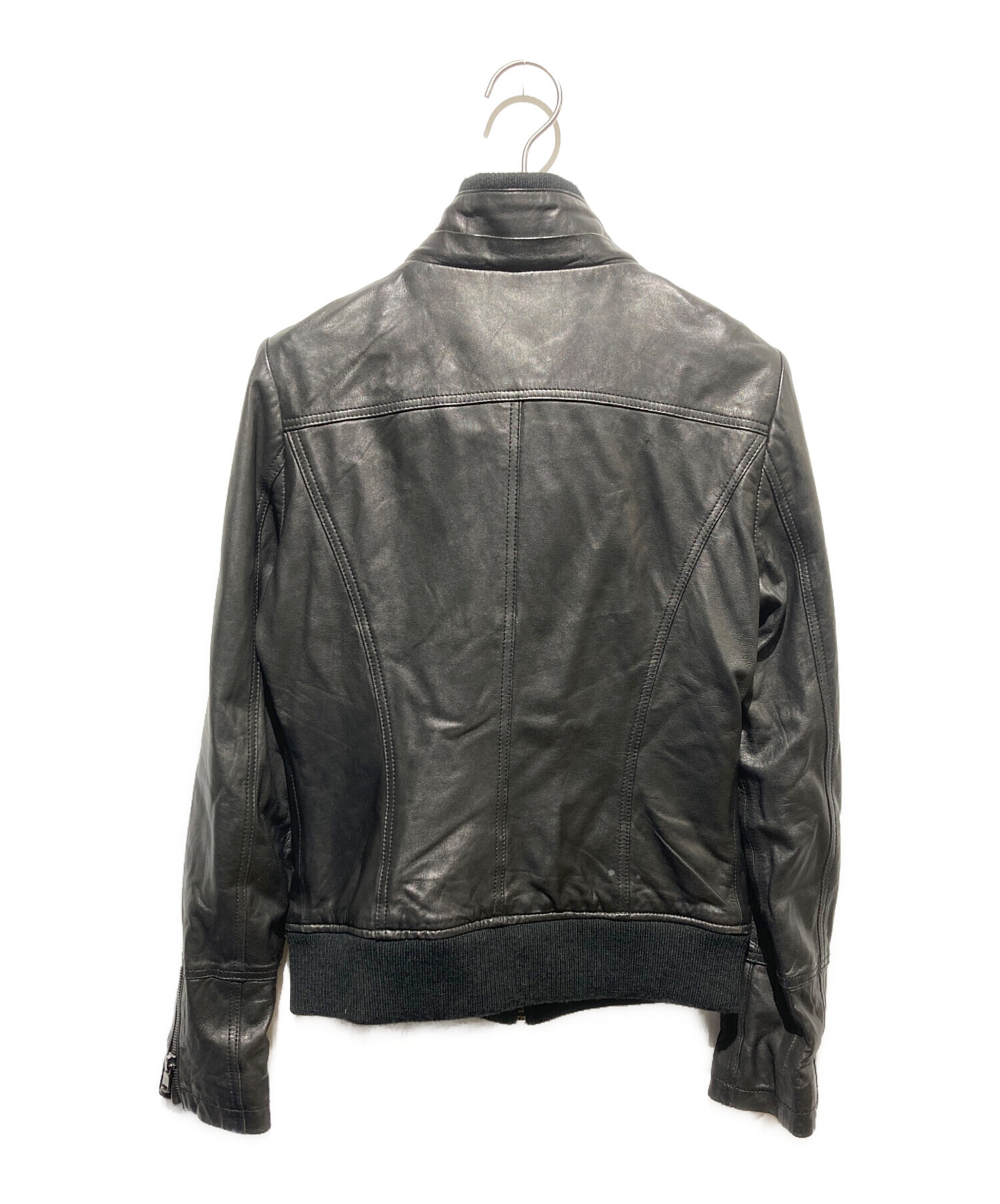 Vero Moda 黒 本革ライダースジャケット 革ジャン【ヴェロモーダ VERO MODA】 【公式通販】
