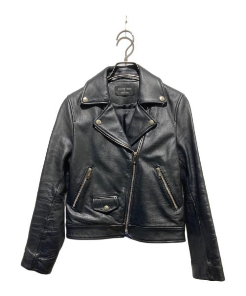 UNITED TOKYO ユナイテッドトウキョウ ライダース レディース 【古着】【中古】 中古・古着通販】UNITED TOKYO (ユナイテッドトーキョー) カウハイド