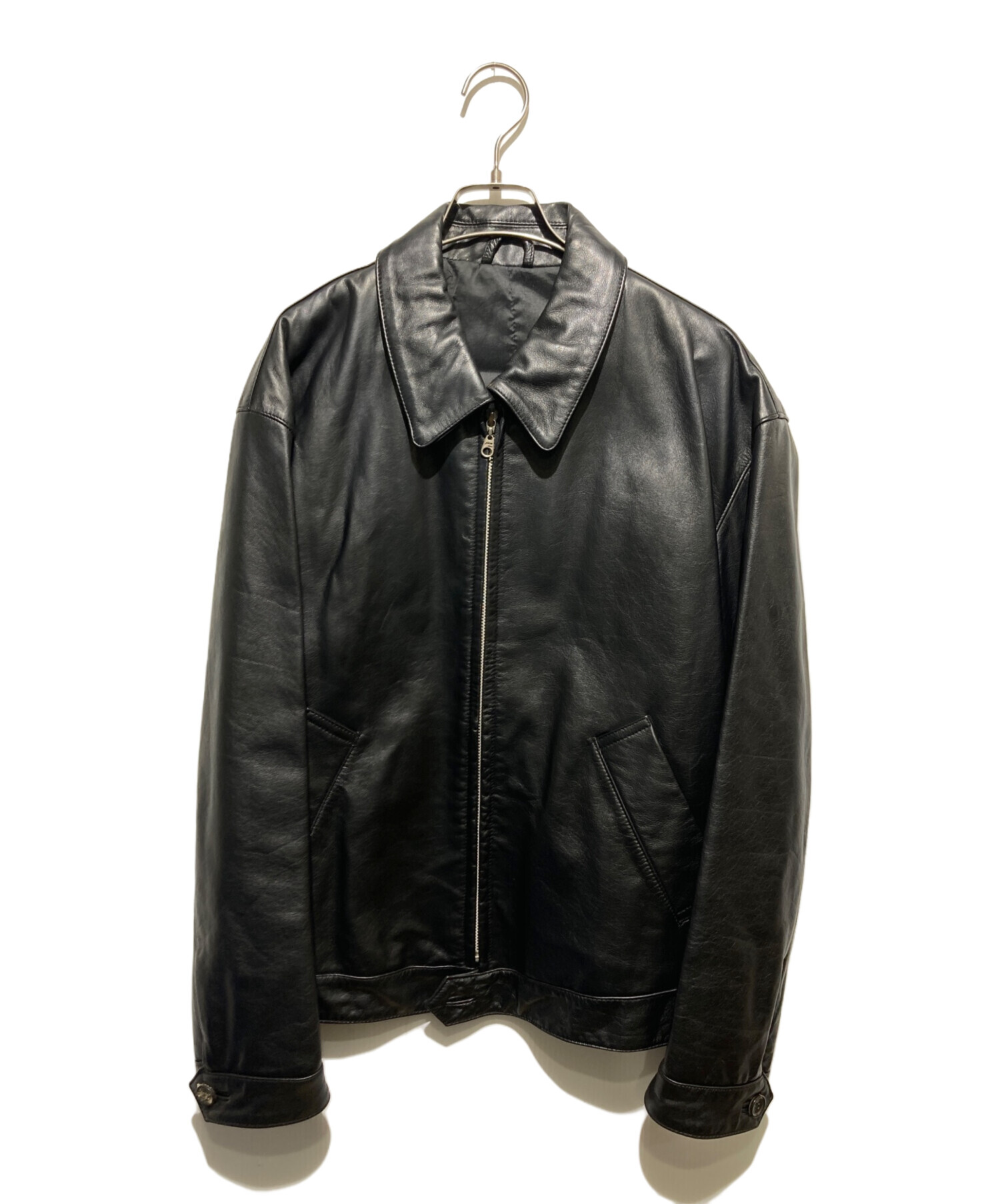 中古・古着通販】JUN MEN (ジュンメン) レザーシングルライダース 