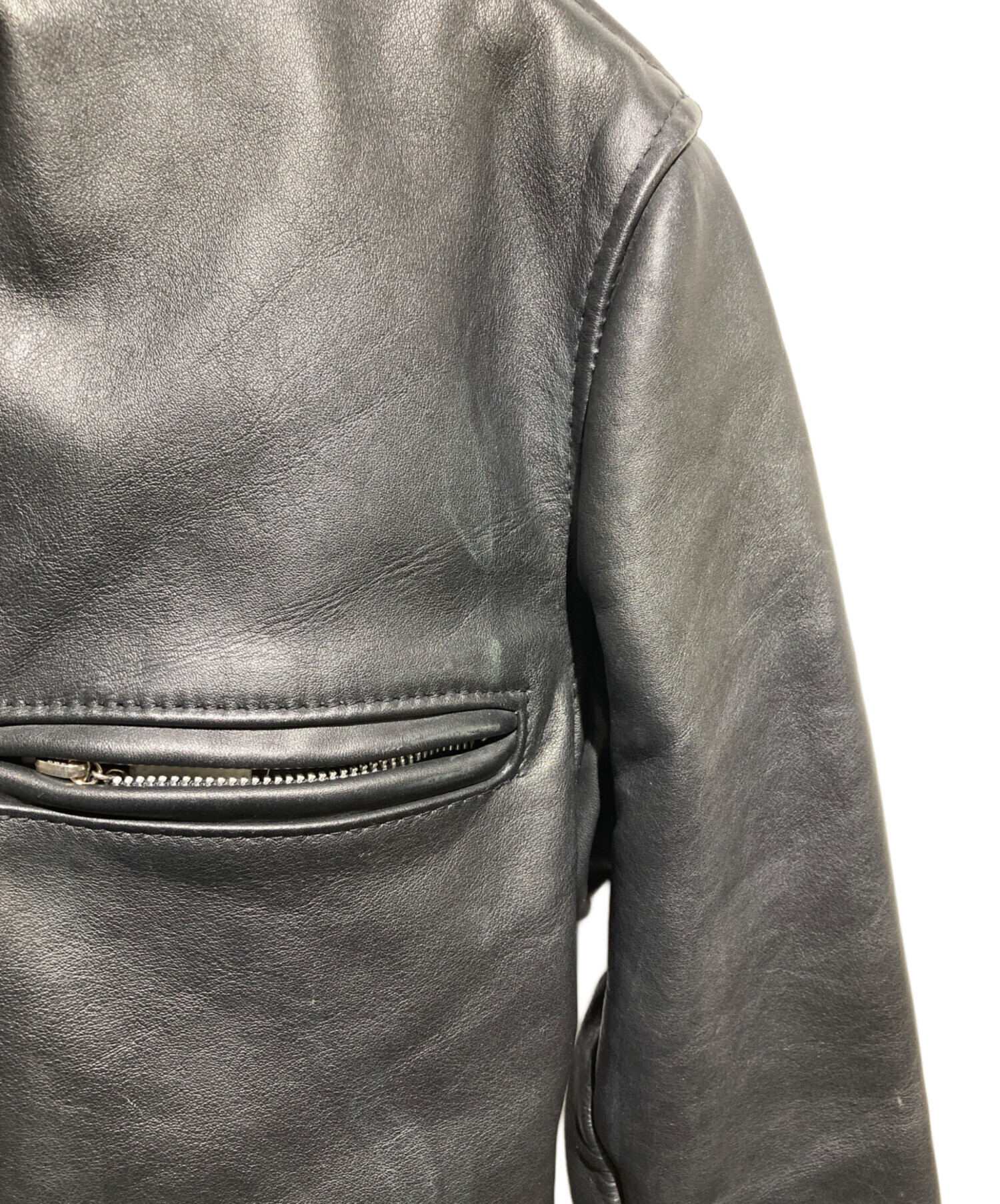 中古・古着通販】Schott (ショット) 641 ライナー付シングルライダース