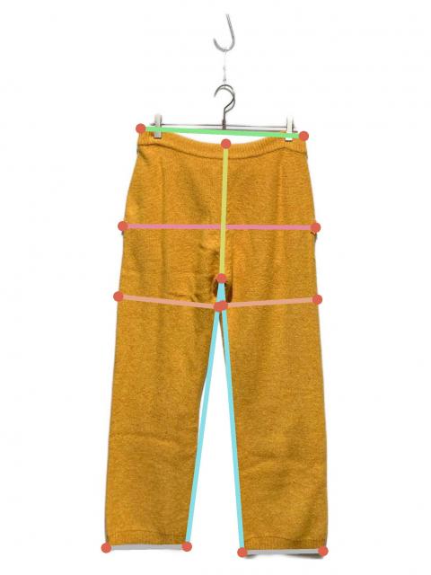 中古・古着通販】UNUSED (アンユーズド) Knit pants イエロー サイズ:3