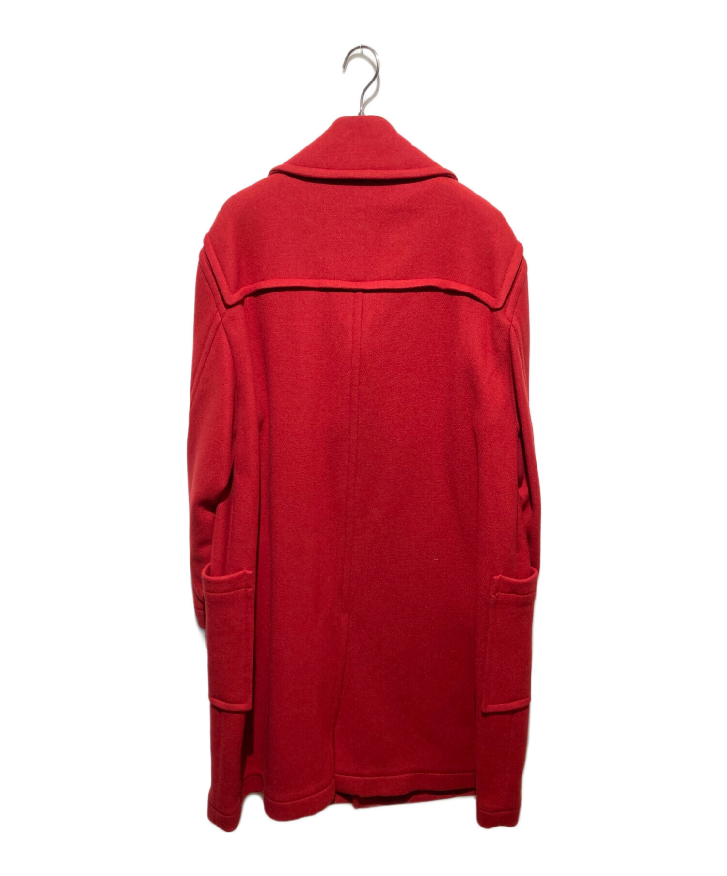 中古・古着通販】UNUSED (アンユーズド) ダッフルコート レッド サイズ