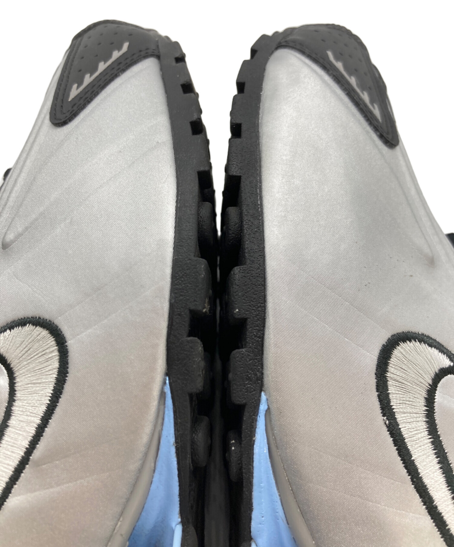 中古・古着通販】NIKE (ナイキ) SHOX R4 METALLIC SILVER シルバー 