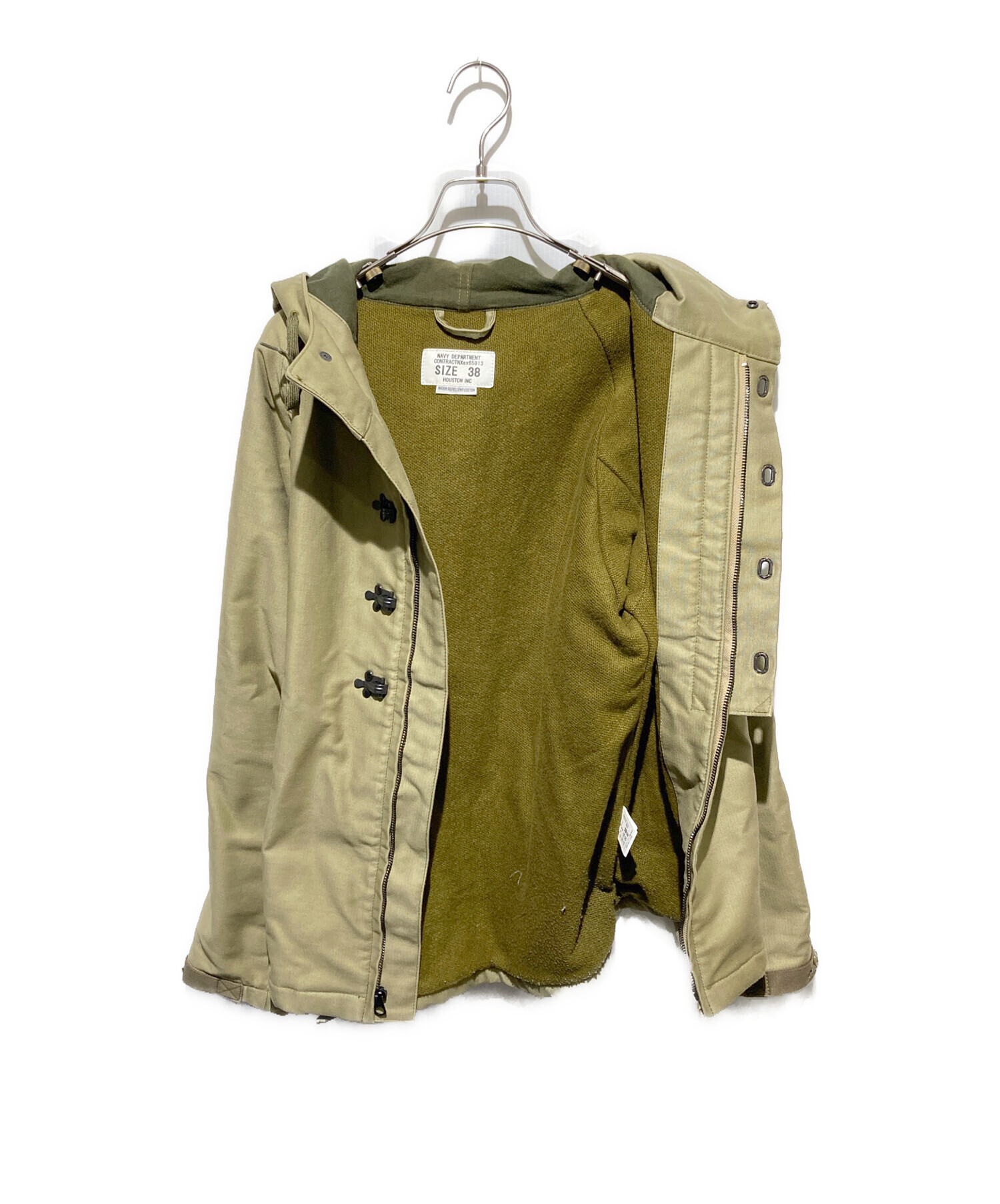 HOUSTON N-1デッキベスト　サイズ38 ヒューストンデッキベスト サイズ38 HOUSTON（ヒューストン） N-1