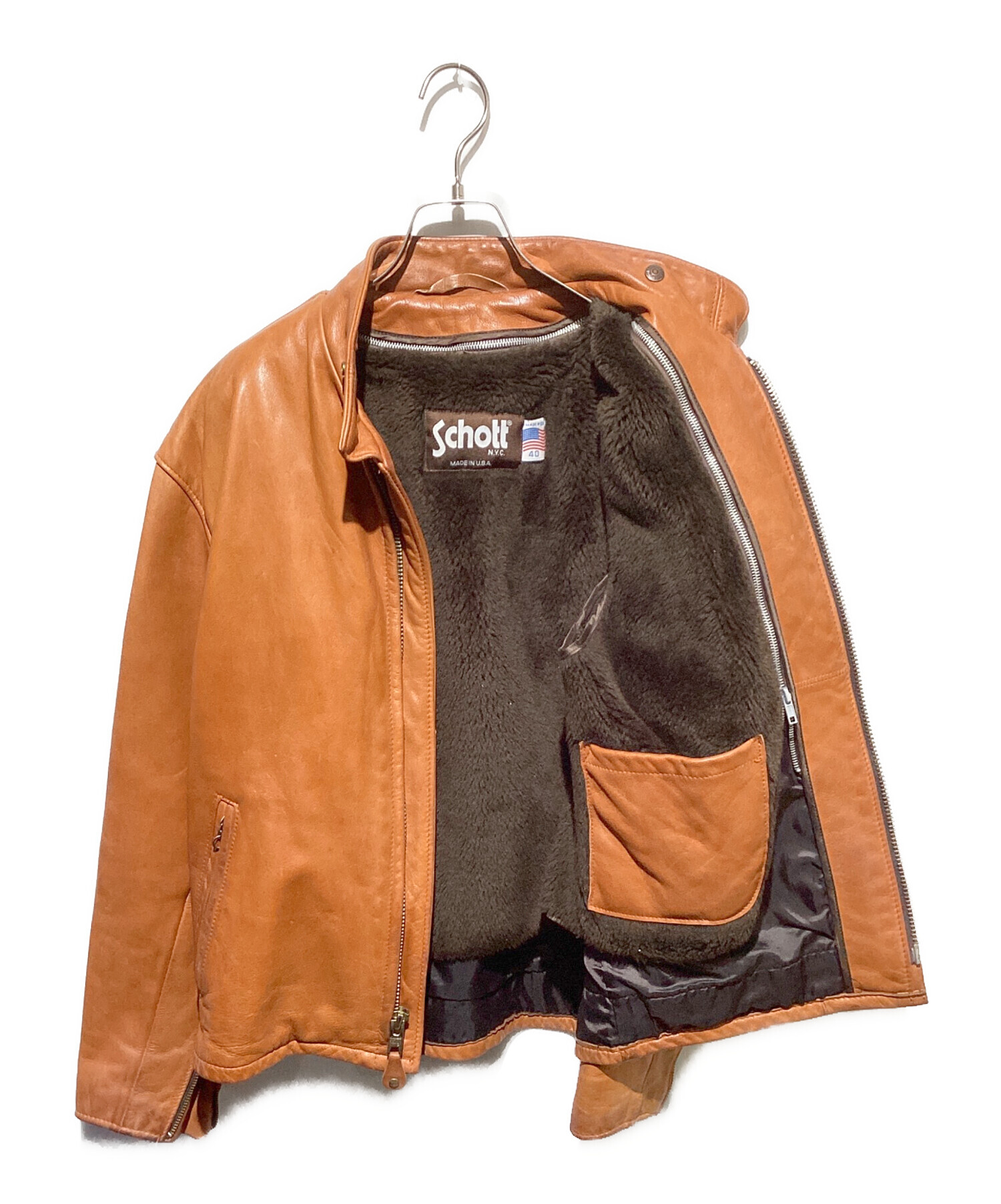 中古・古着通販】Schott (ショット) 141 ライナー付きシングル