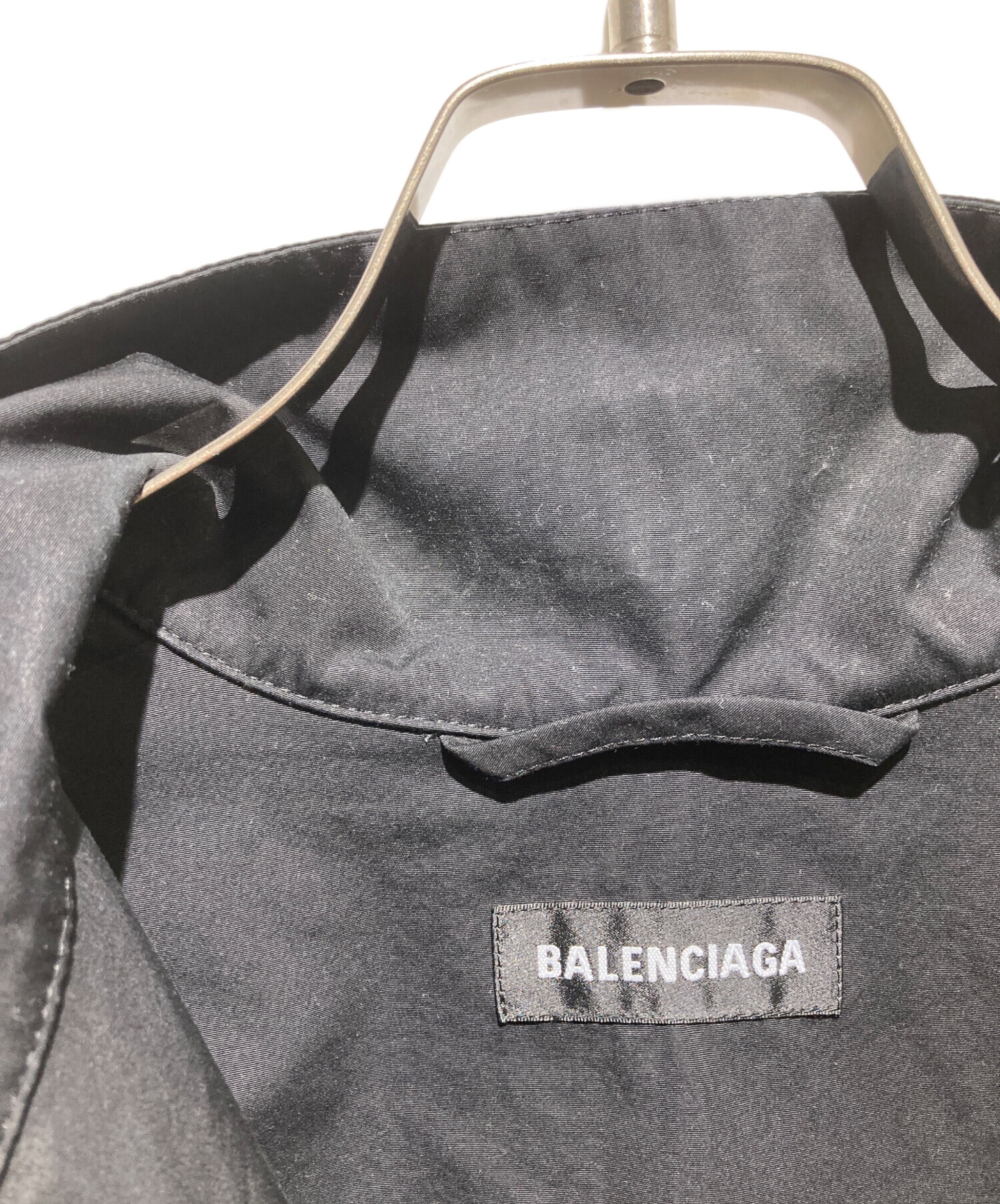 中古・古着通販】BALENCIAGA (バレンシアガ) ロゴ刺繍ナイロントラック