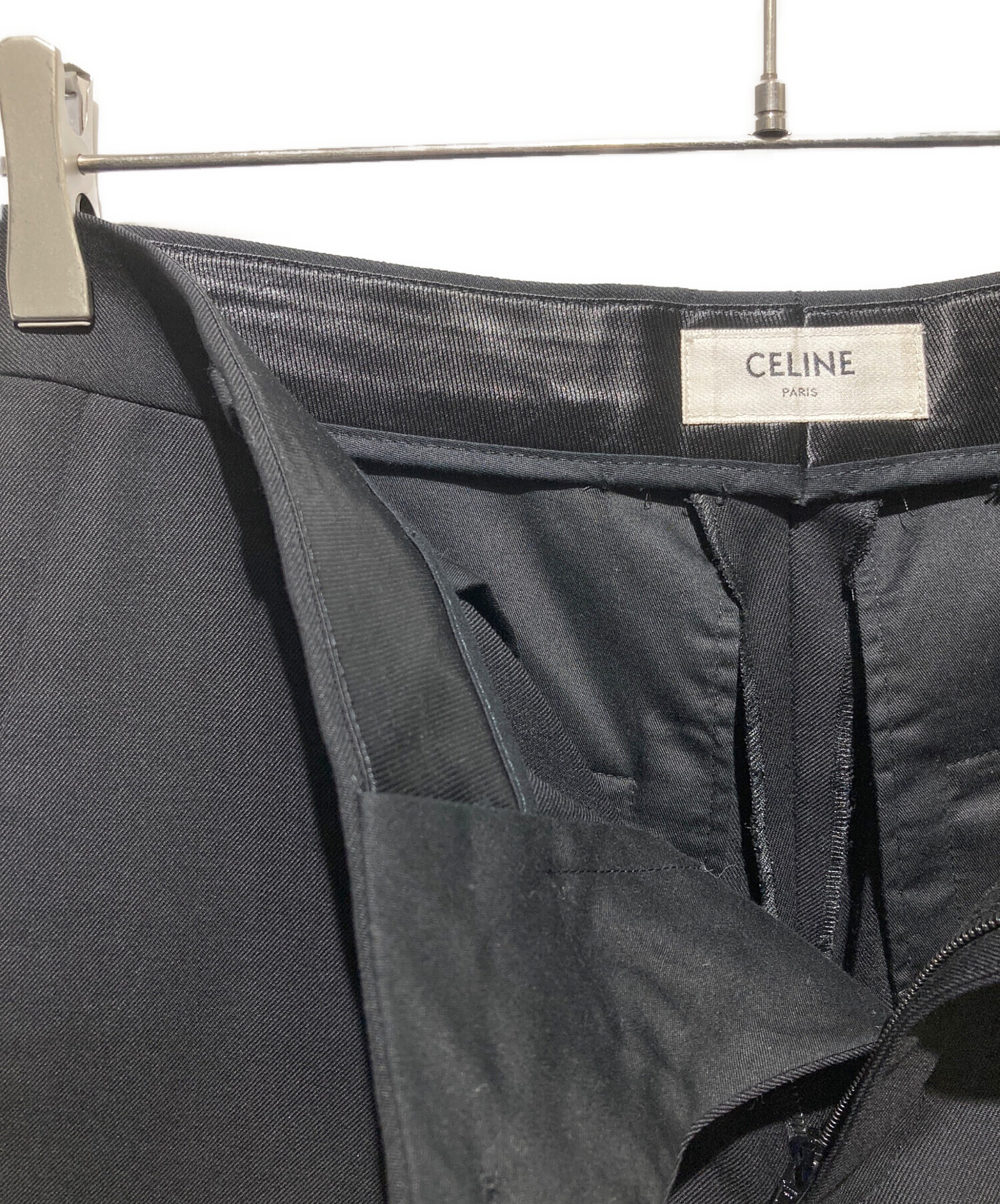 中古・古着通販】CELINE (セリーヌ) 22SS ウールギャバジンブーツ