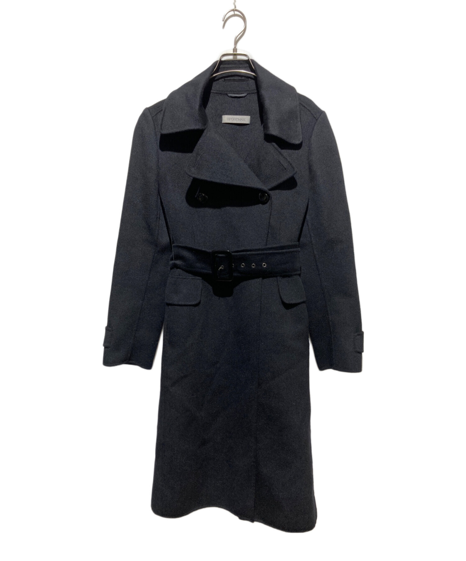 Sport maxロングコートカシミヤ混 中古・古着通販】SPORT MAX (スポーツマックス) CUCITO A MANO