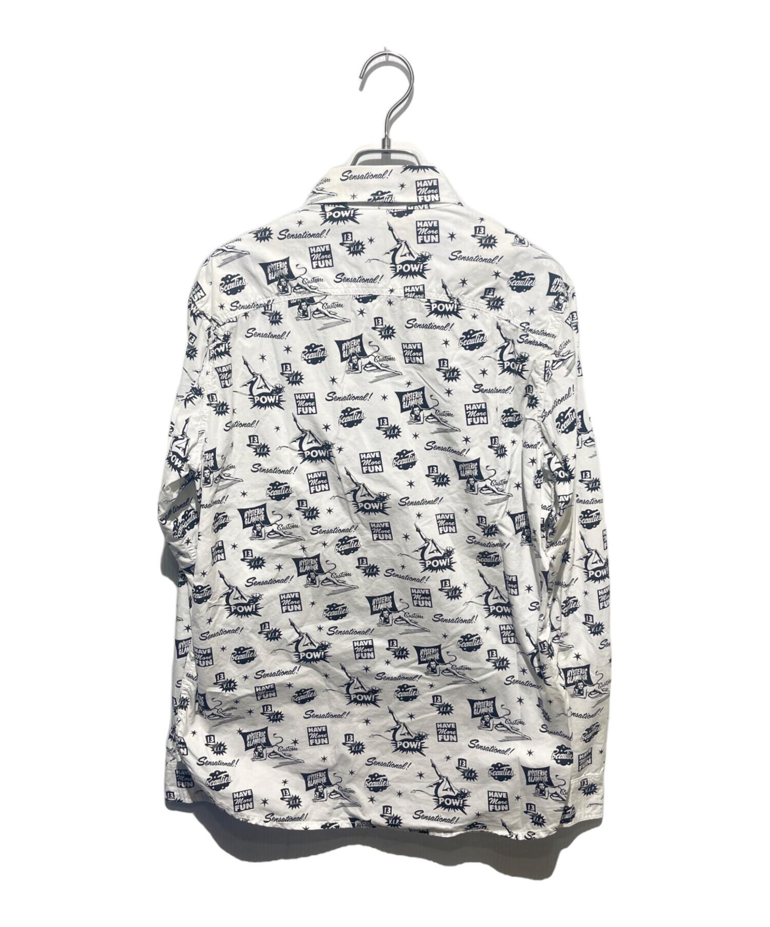 中古・古着通販】Hysteric Glamour (ヒステリックグラマー) 総柄シャツ