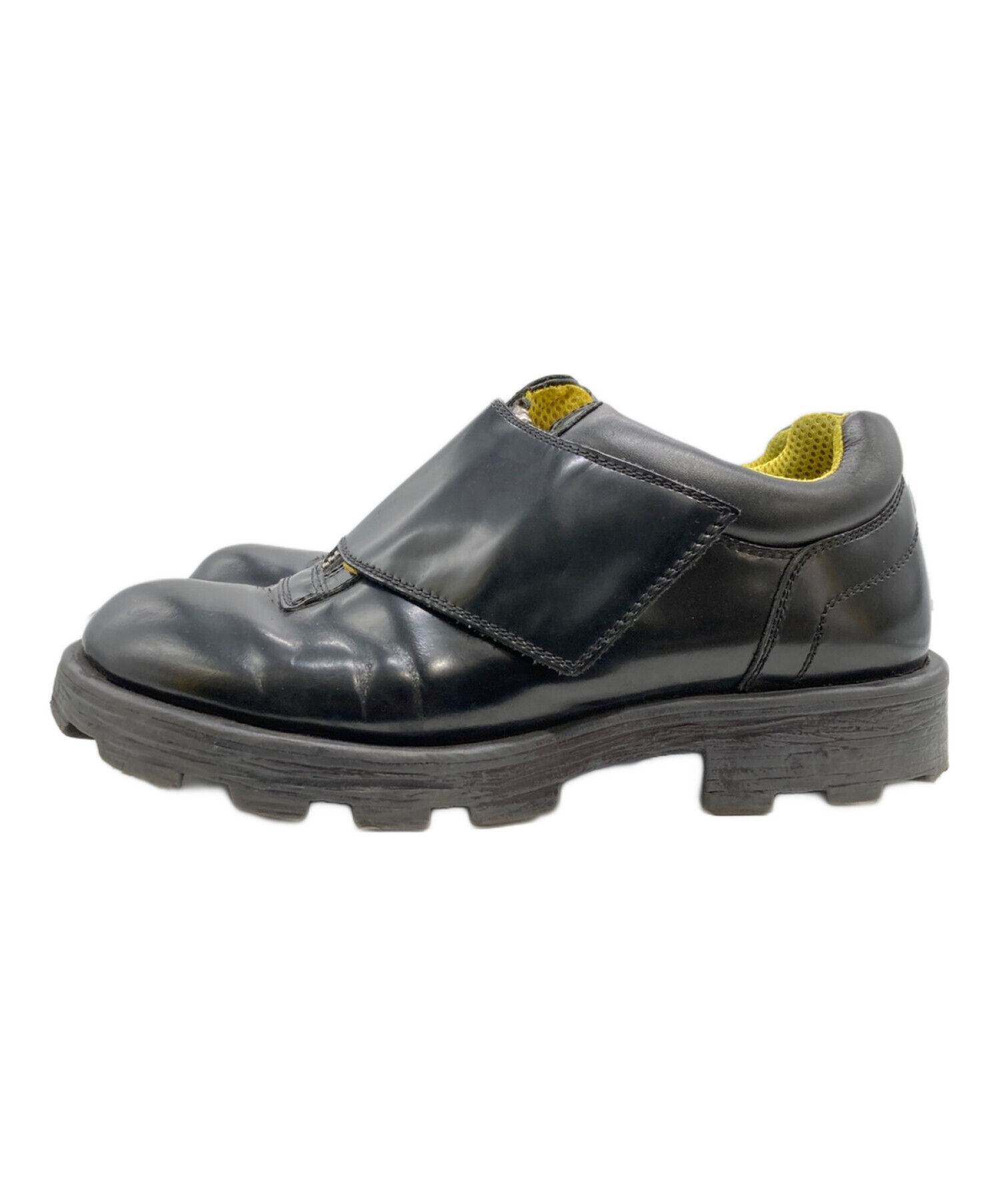 中古・古着通販】DIESEL (ディーゼル) レザーベルクロシューズ 