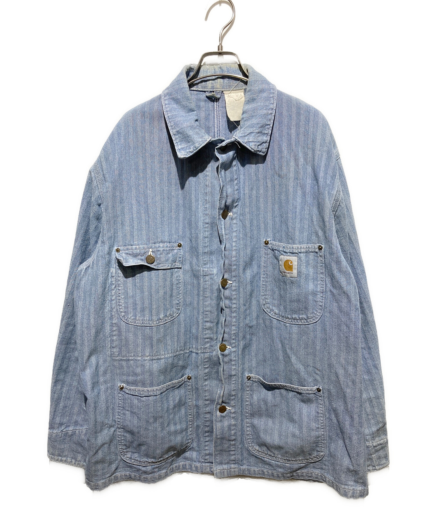 80s USA製　カーハート　ヘリンボーン　ミシガンチョアコート　星タグ 中古・古着通販】CarHartt (カーハート) 80s ヘリンボーン ミシガン