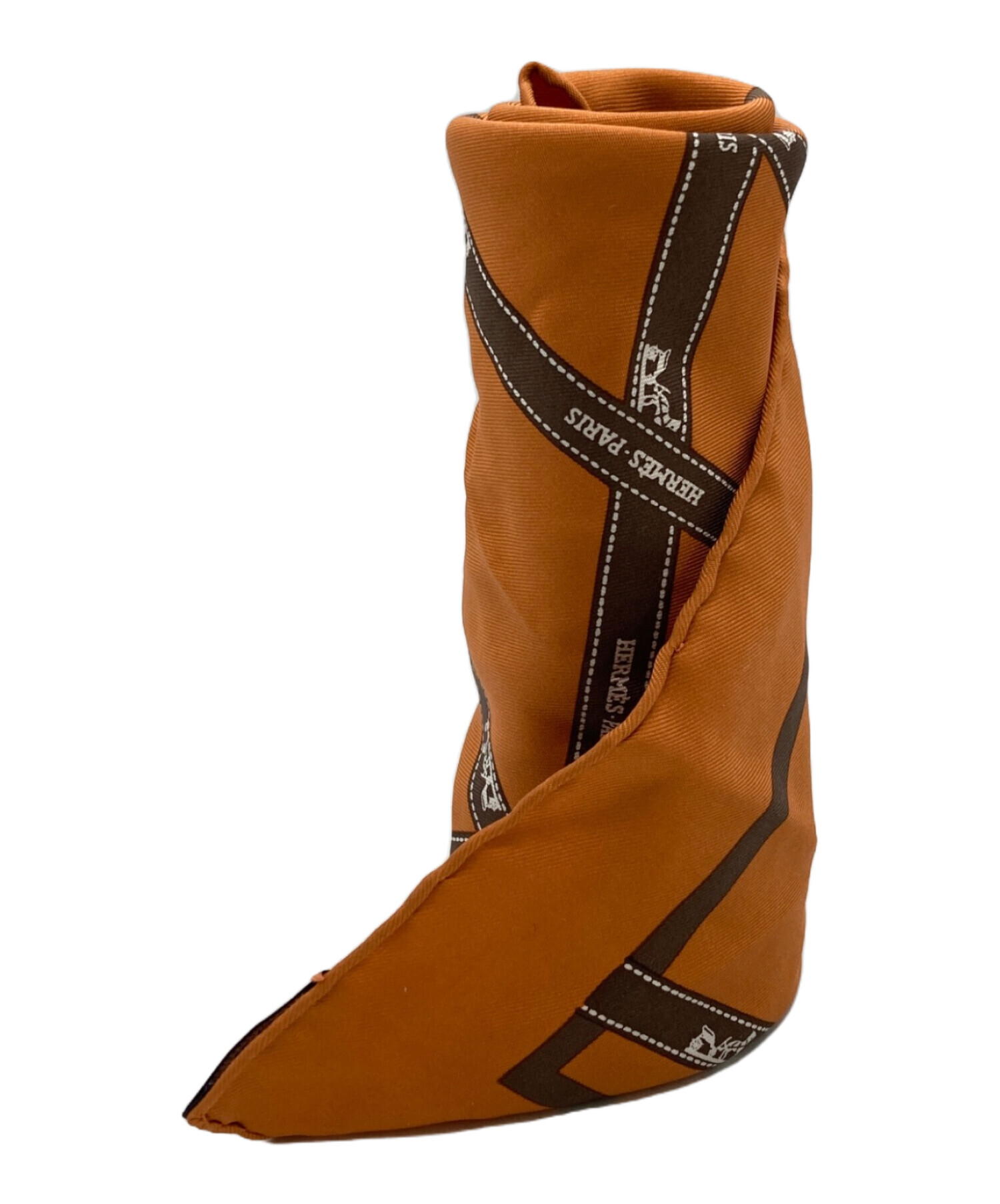 中古・古着通販】HERMES (エルメス) ツイリーリボンスカーフ｜ブランド