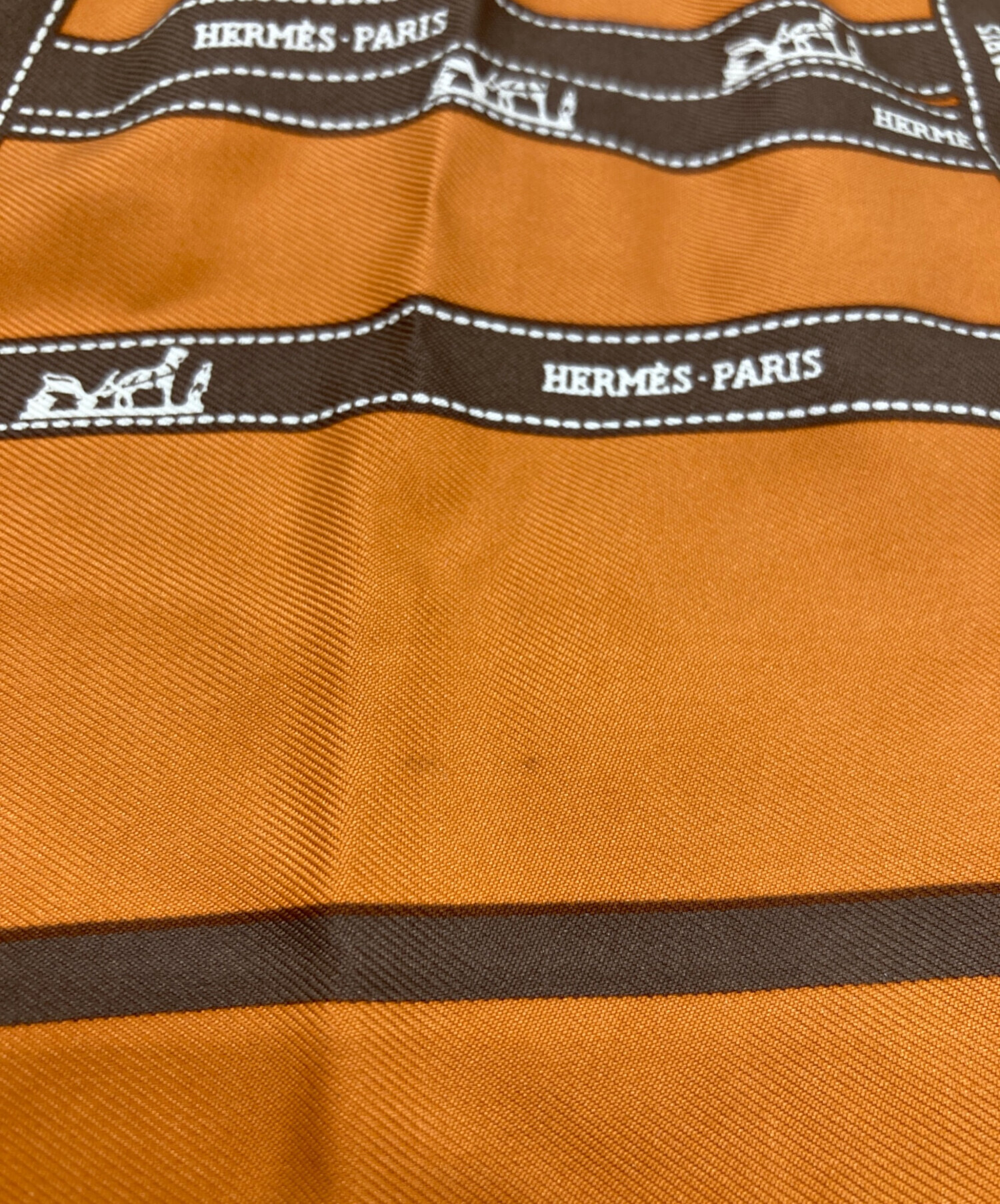 中古・古着通販】HERMES (エルメス) ツイリーリボンスカーフ｜ブランド