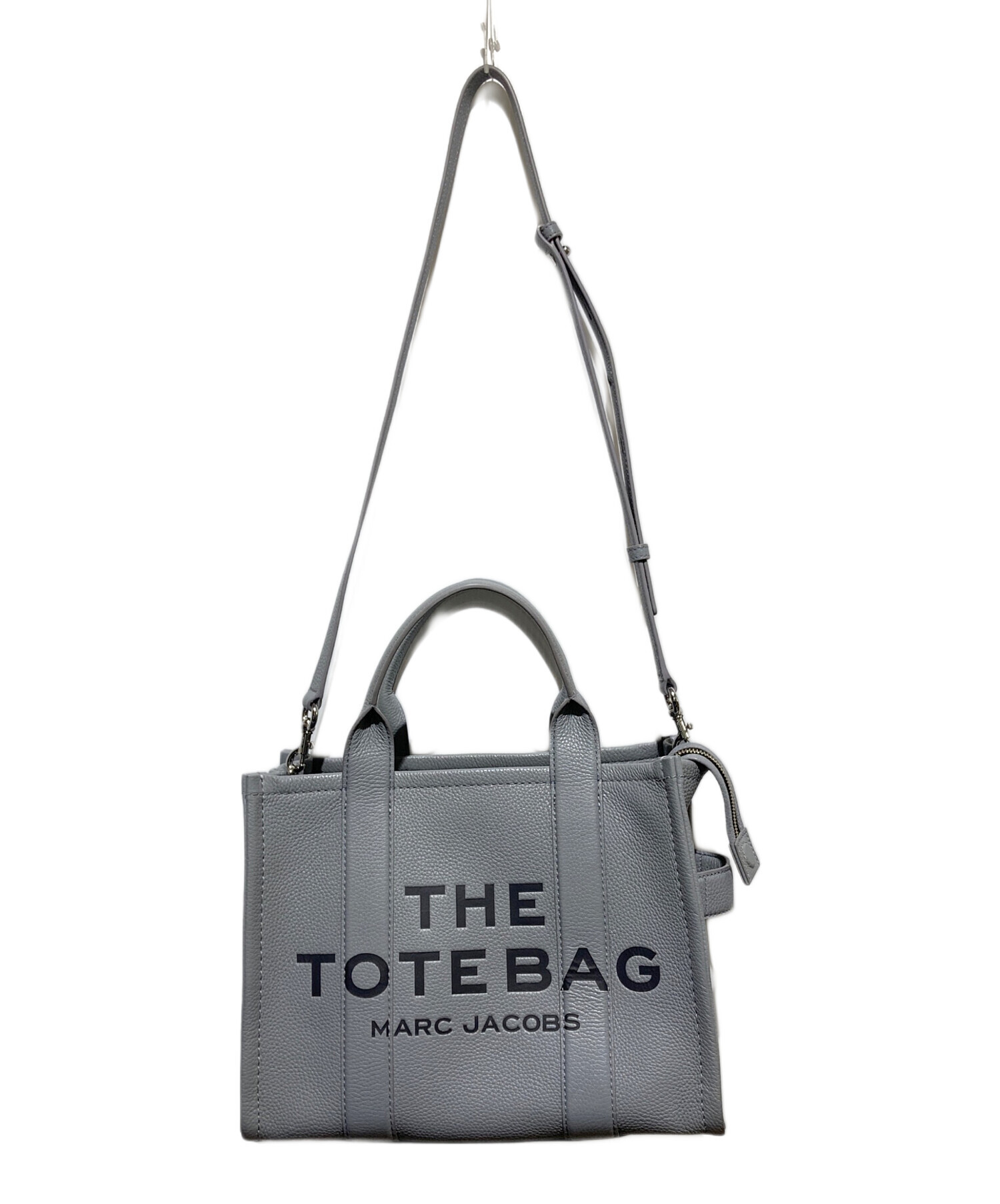 MARC JACOBS マークジェイコブズ　グレー　バッグ 中古・古着通販】MARC JACOBS (マークジェイコブズ) THE TOTE BAG