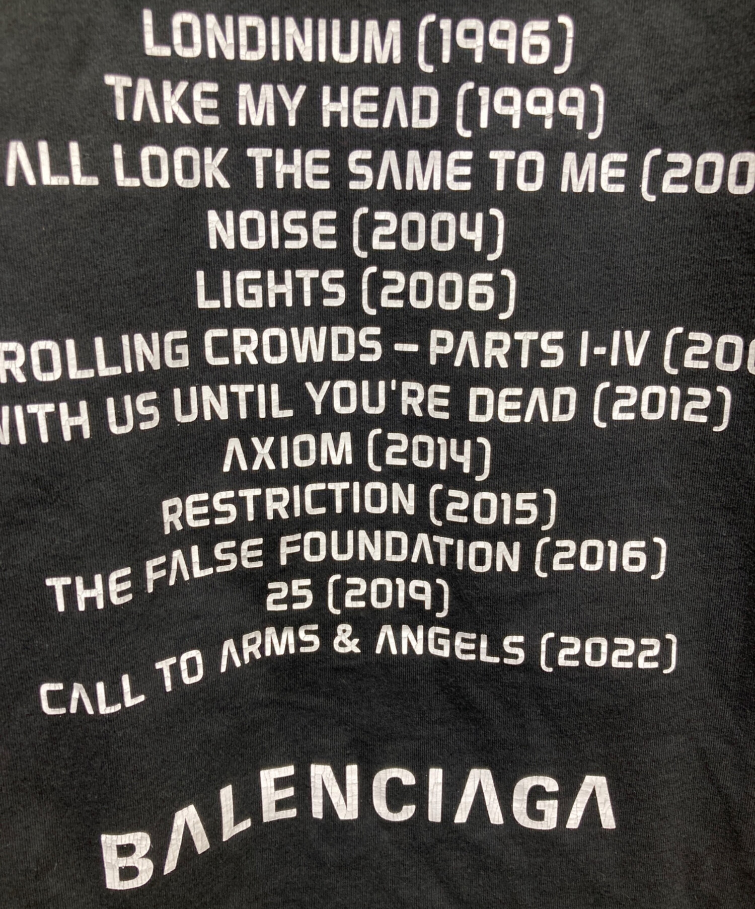 中古・古着通販】BALENCIAGA (バレンシアガ) 24SS ダメージ加工