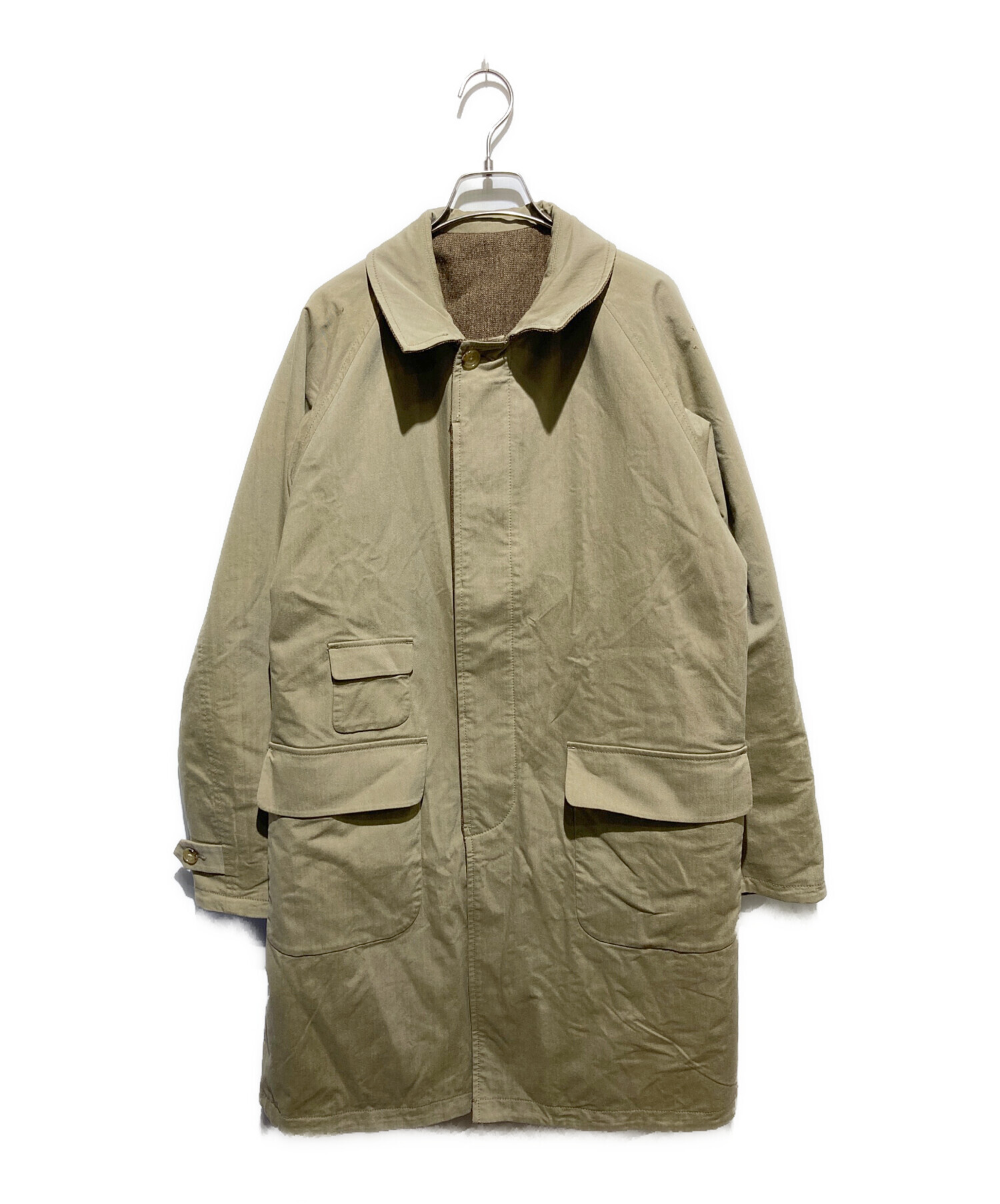 BEAMS＋(ビームスプラス) thermore Pコート メンズ import：M 【中古】【ブランド古着バズストア】 中古・古着通販】BEAMS PLUS (ビームスプラス) リバーシブルステン