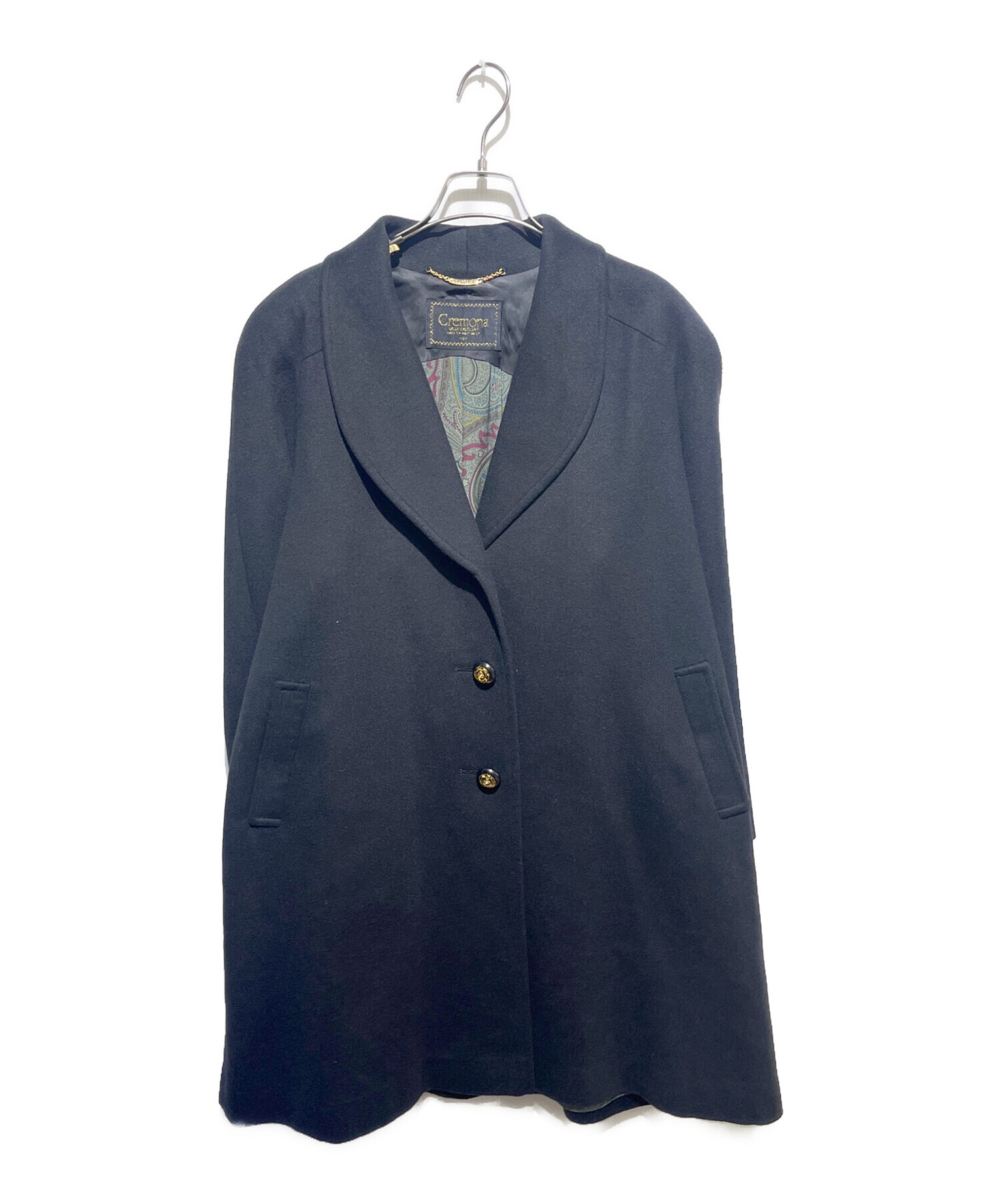 クレモナ CREMONA カシミヤ レディース コート 9号 新品 ロング 豪華 