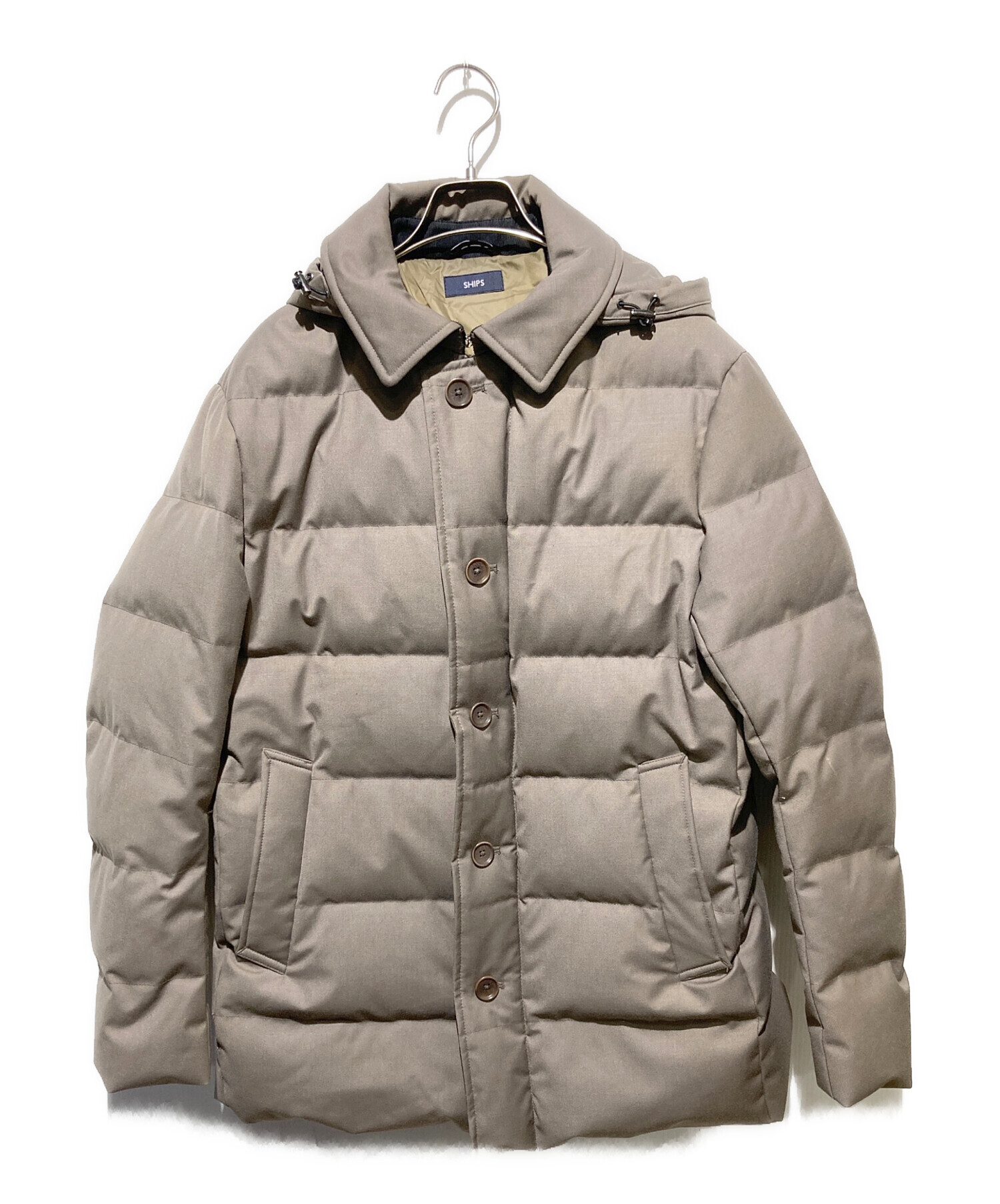 中古・古着通販】SHIPS (シップス) GOOSE DOWN ウール シングル ダウン 