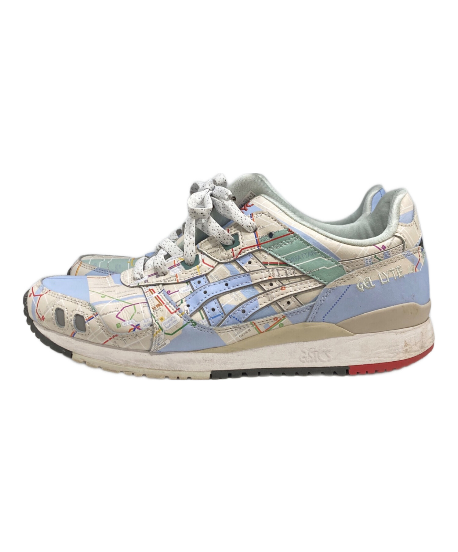 中古・古着通販】asics (アシックス) GEL-LYTE III OG WHITE/PEACOAT