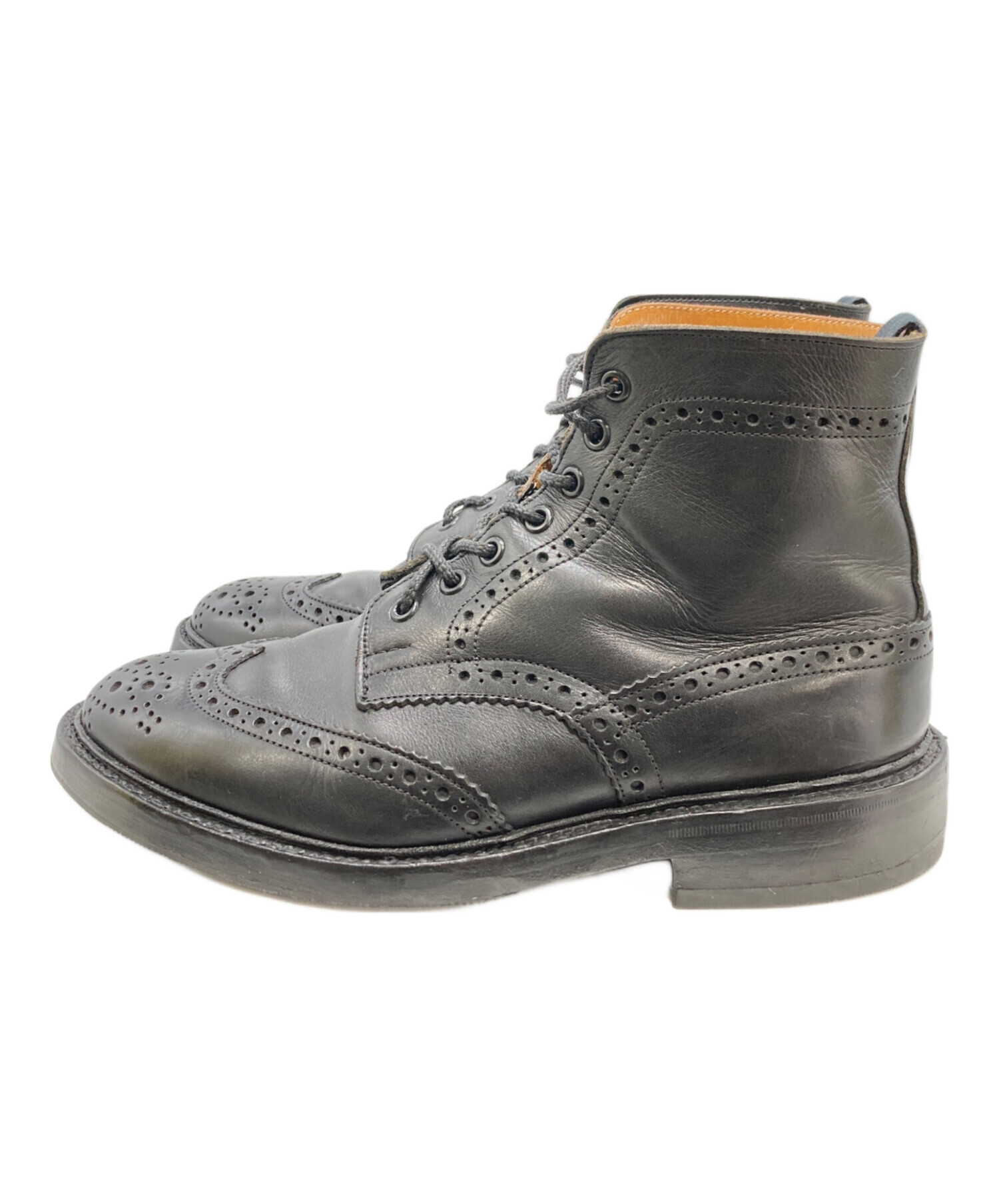 中古・古着通販】Tricker's (トリッカーズ) カントリーブーツ ブラック