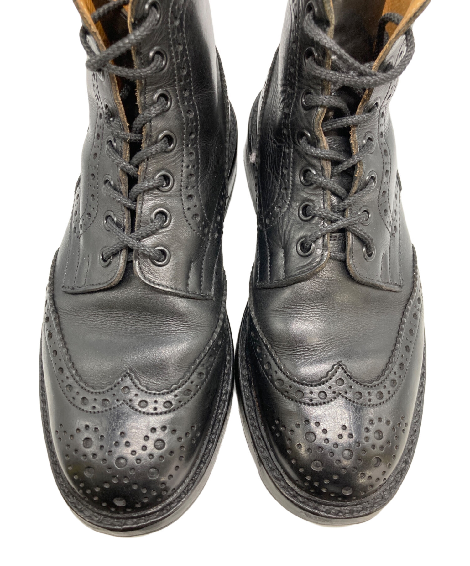 中古・古着通販】Tricker's (トリッカーズ) カントリーブーツ ブラック