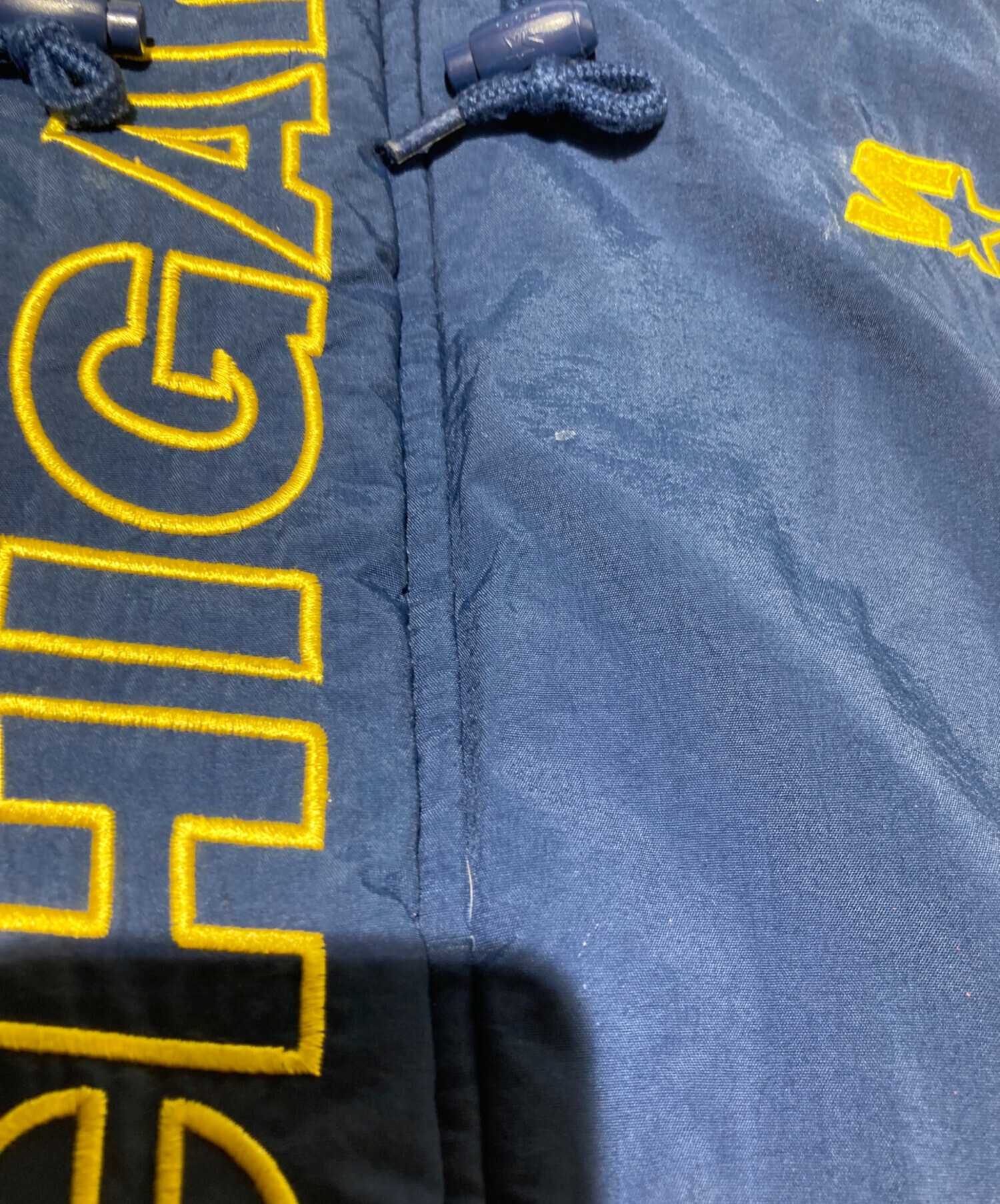 中古・古着通販】STARTER (スターター) フード付き刺繍中綿ジャケット