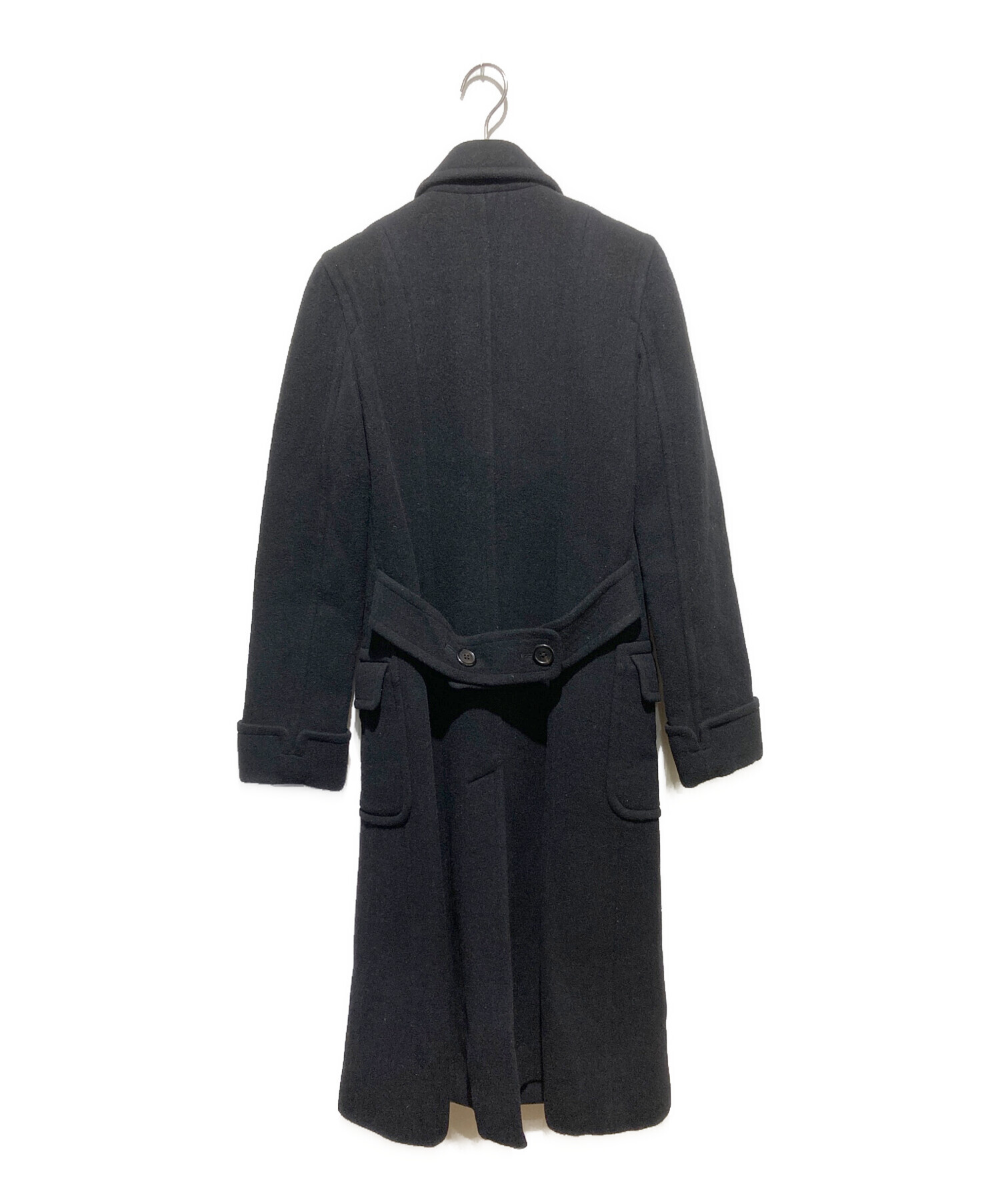 Ralph Lanren カシミアマキシコート ブラック ラルフローレン 中古・古着通販】RALPH LAUREN (ラルフローレン) カシミヤ混コート