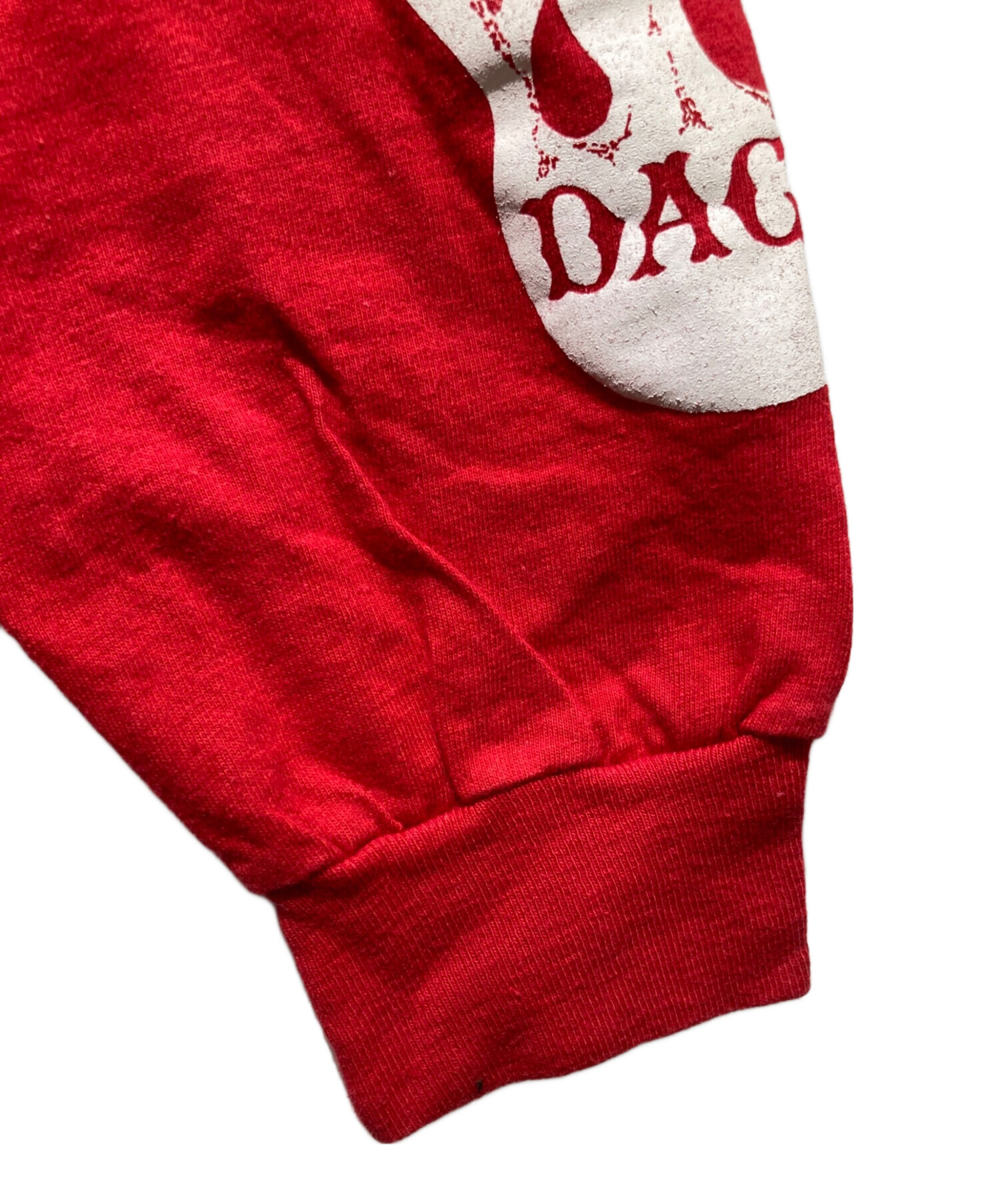 レッチリ　Hanes USEDtシャツ　Lサイズ 中古・古着通販】Hanes (ヘインズ) プリントカットソー レッド サイズ