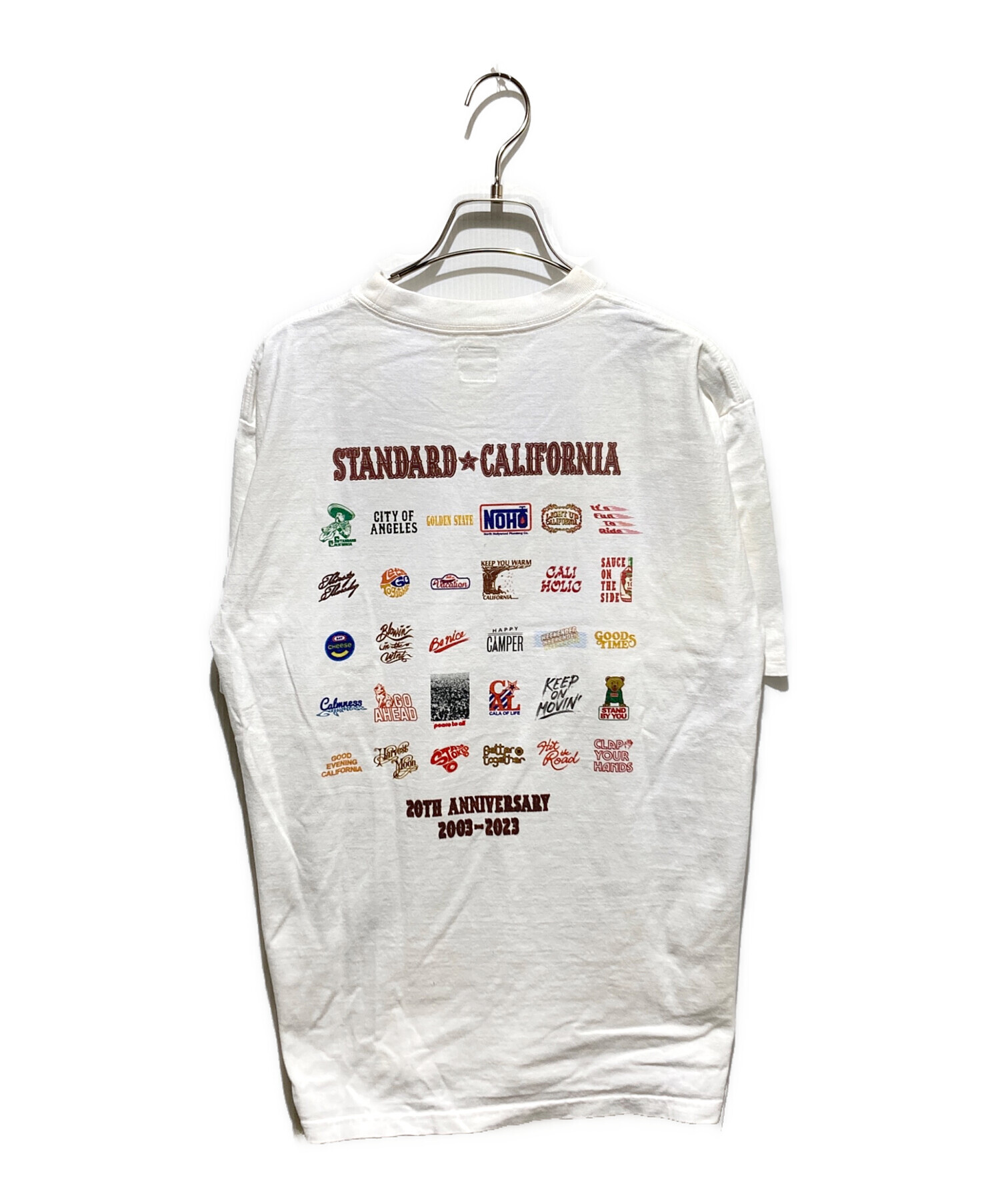 未使用品　スタンダードカリフォルニア 20周年アニバーサリー Tシャツ 中古・古着通販】STANDARD CALIFORNIA (スタンダードカリフォルニア