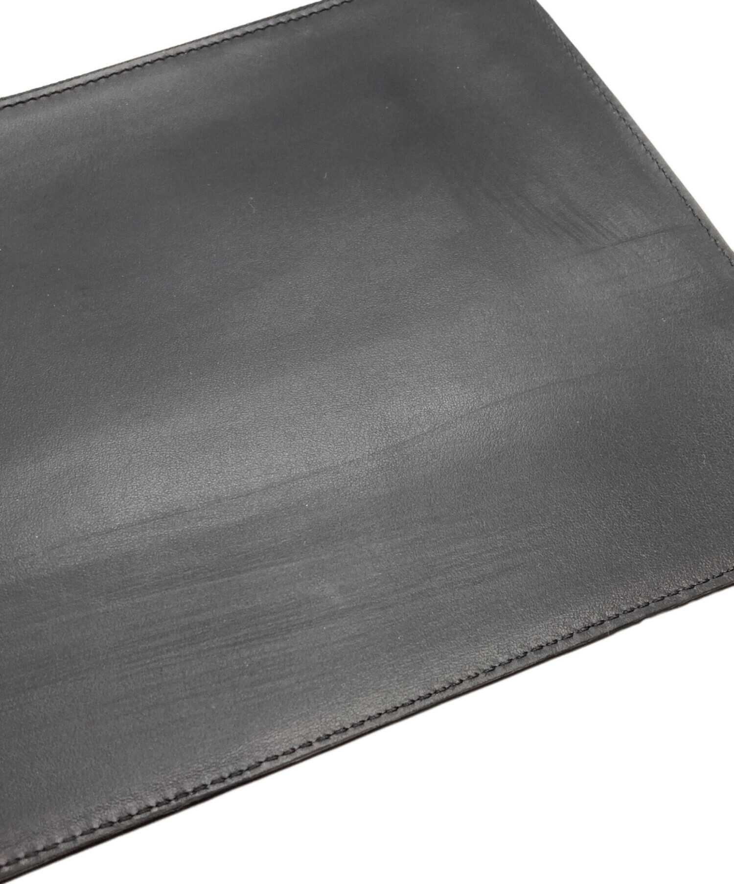 中古・古着通販】BURBERRY (バーバリー) ロゴクラッチバッグ ブラック