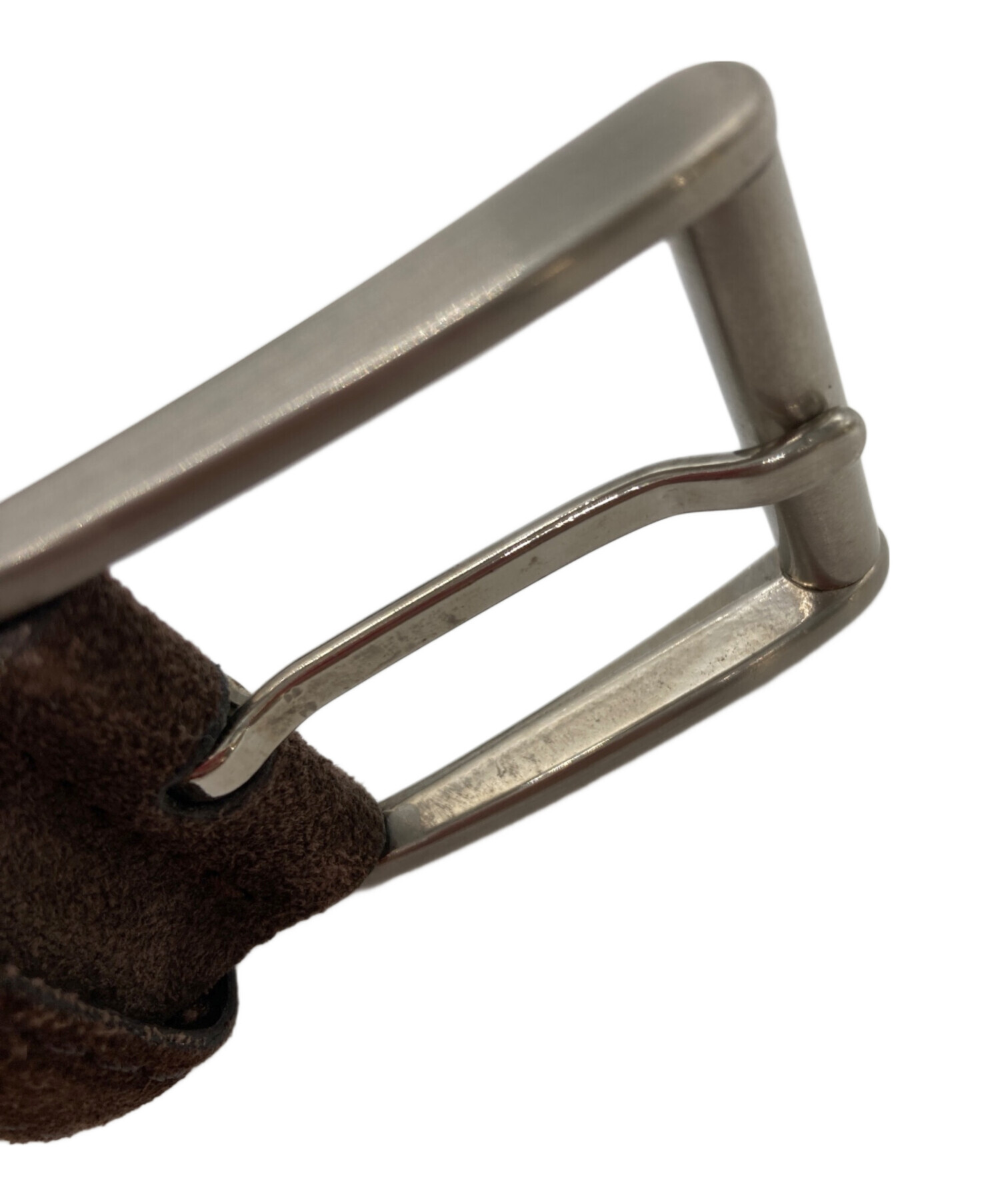 新品✨️ エルメネジルドゼニア ベルト スエード レザー ブラウン 極希少✨️ 中古・古着通販】Ermenegildo Zegna (エルメネジルド・ゼニア